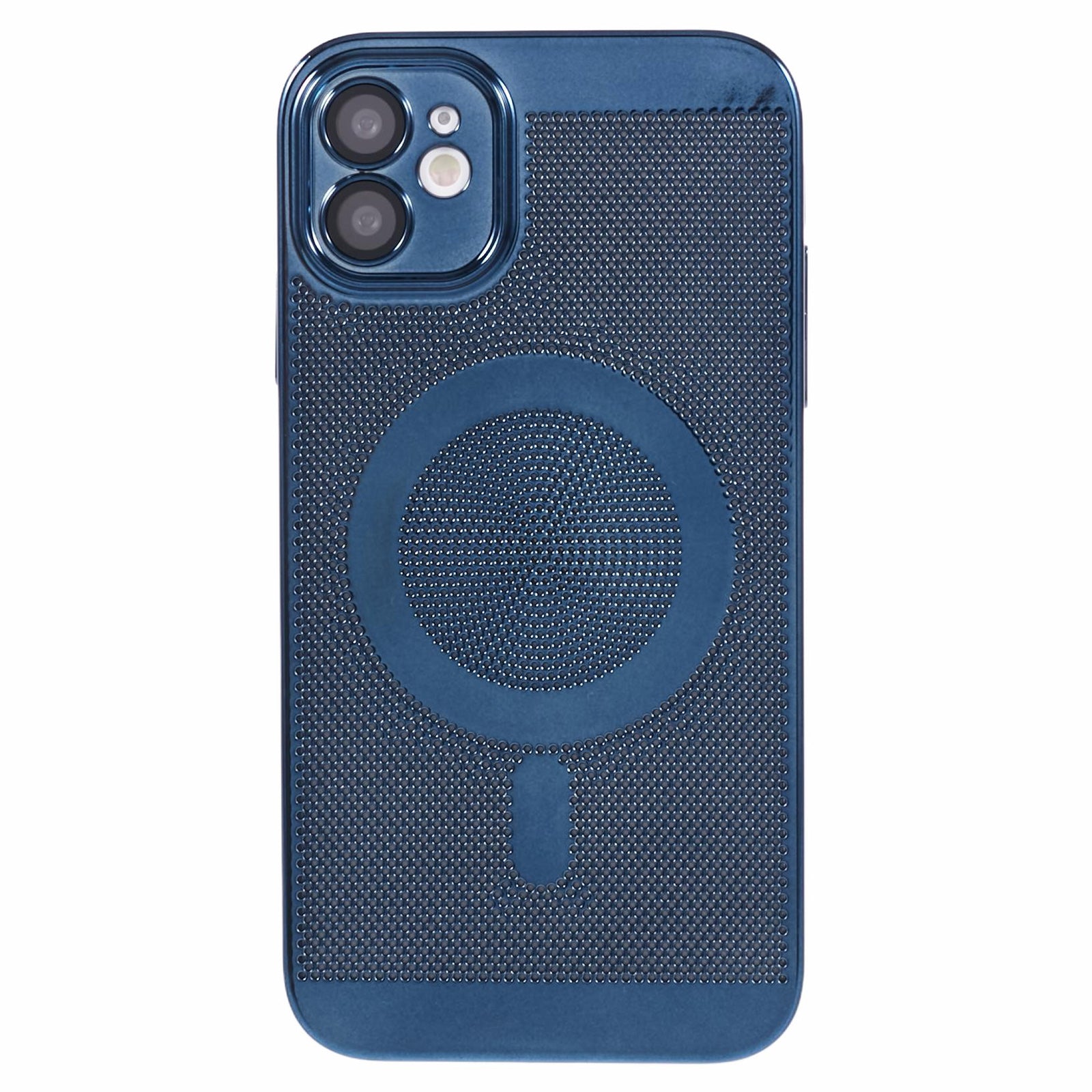 SY Series For iPhone 12 Magnetic Case Heat Dissipation Lens Film PC Phone Cover