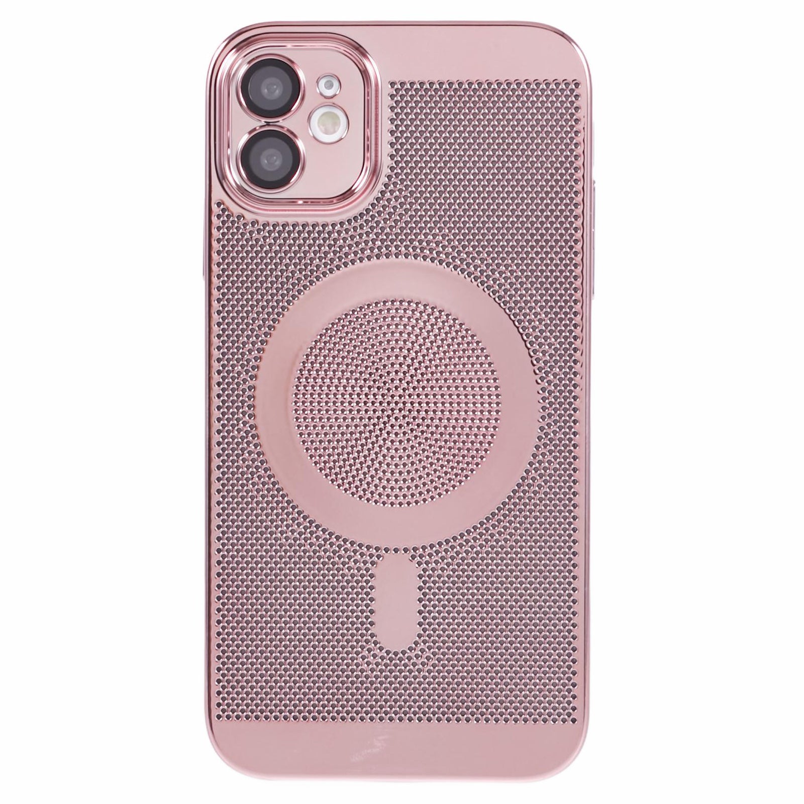 SY Series For iPhone 12 Magnetic Case Heat Dissipation Lens Film PC Phone Cover