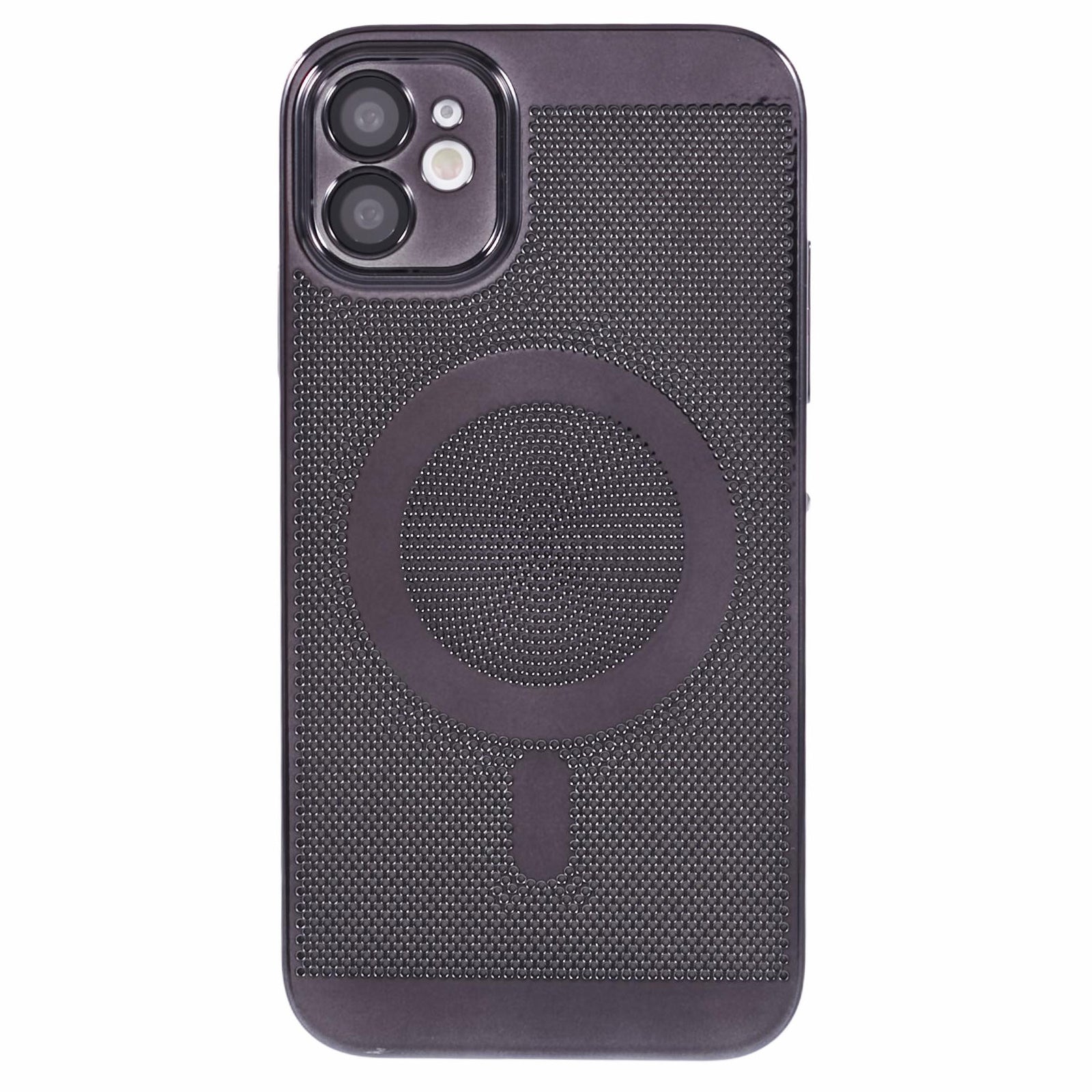 SY Series For iPhone 12 Magnetic Case Heat Dissipation Lens Film PC Phone Cover