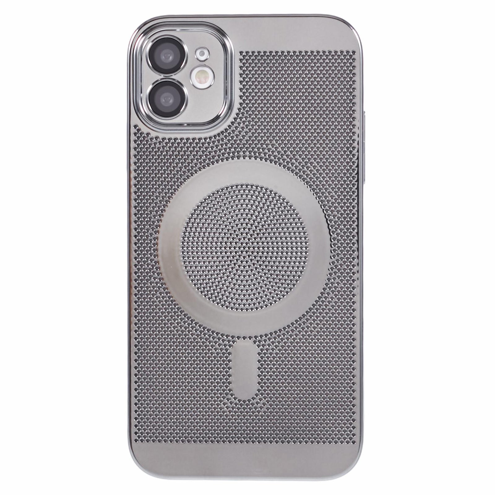SY Series For iPhone 12 Magnetic Case Heat Dissipation Lens Film PC Phone Cover