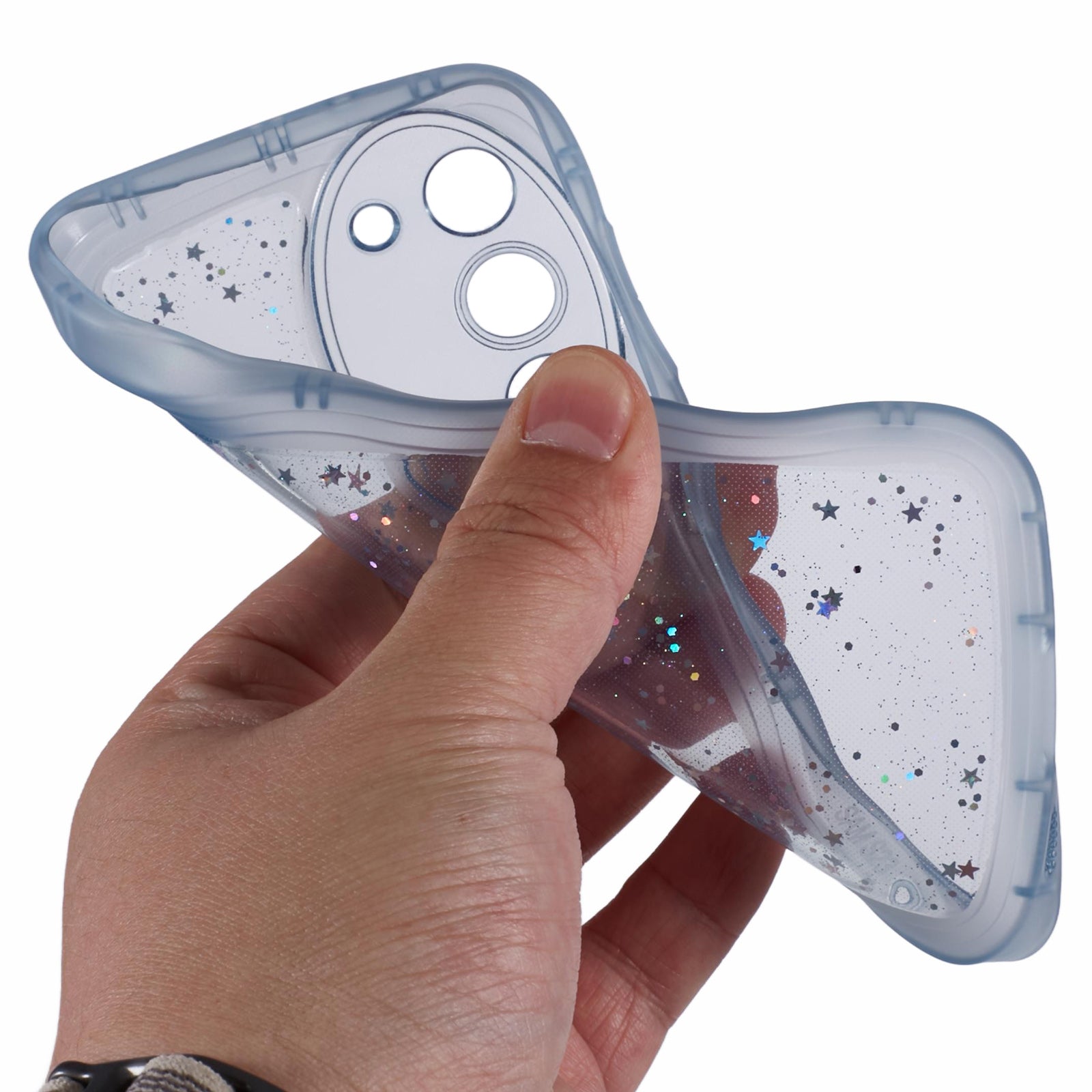 JTW Series for Samsung Galaxy S23+ Slim Case Wavy Edge Epoxy TPU Phone Cover