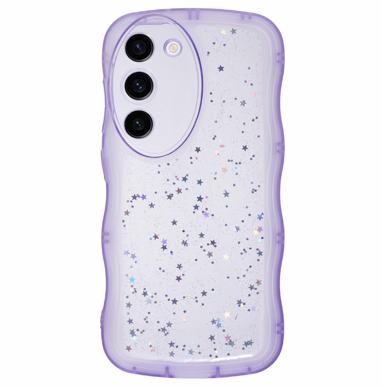 JTW Series for Samsung Galaxy S23+ Slim Case Wavy Edge Epoxy TPU Phone Cover