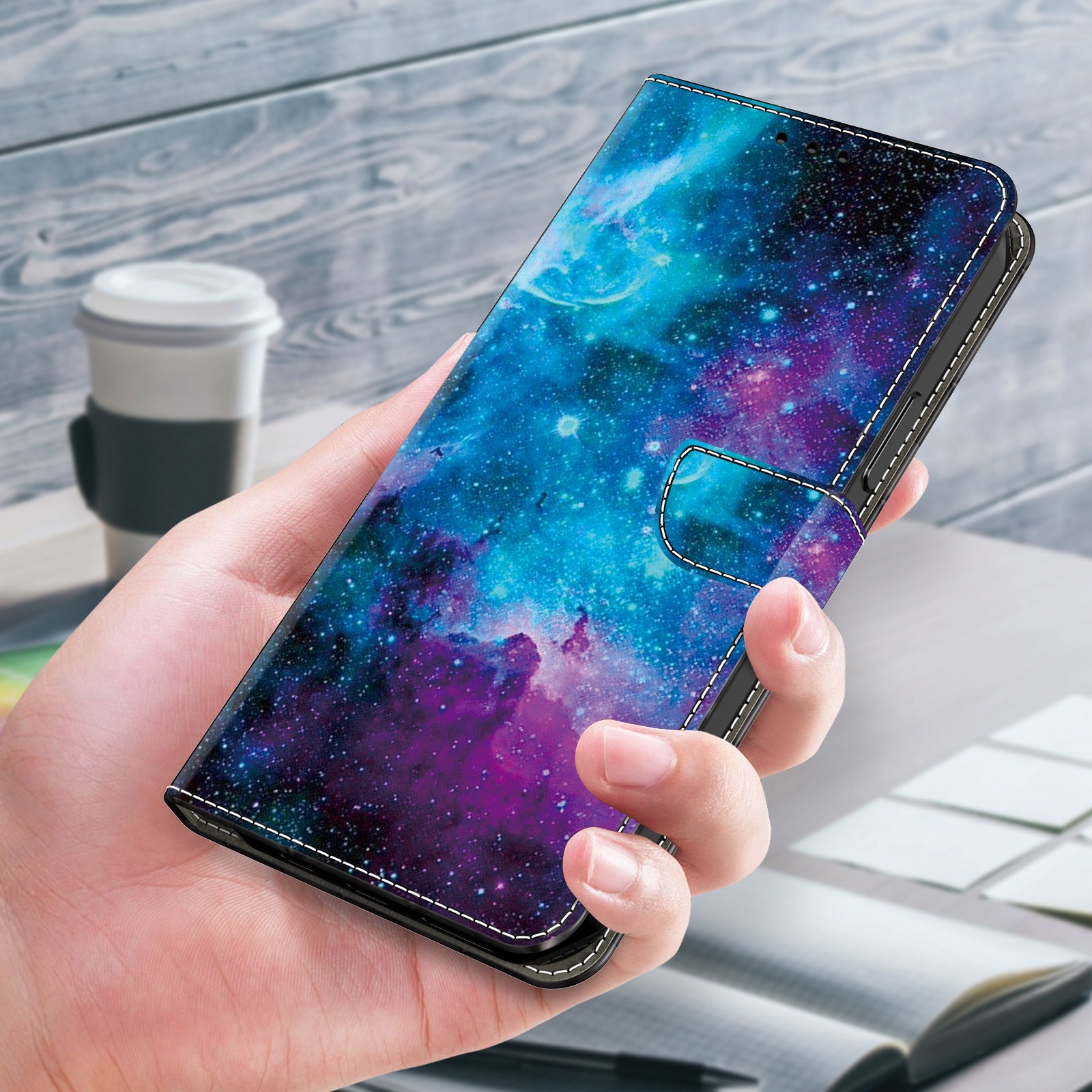 For Sony Xperia 10 V Magnetic Case PU Leather r Pattern Printing Phone Wallet Cover