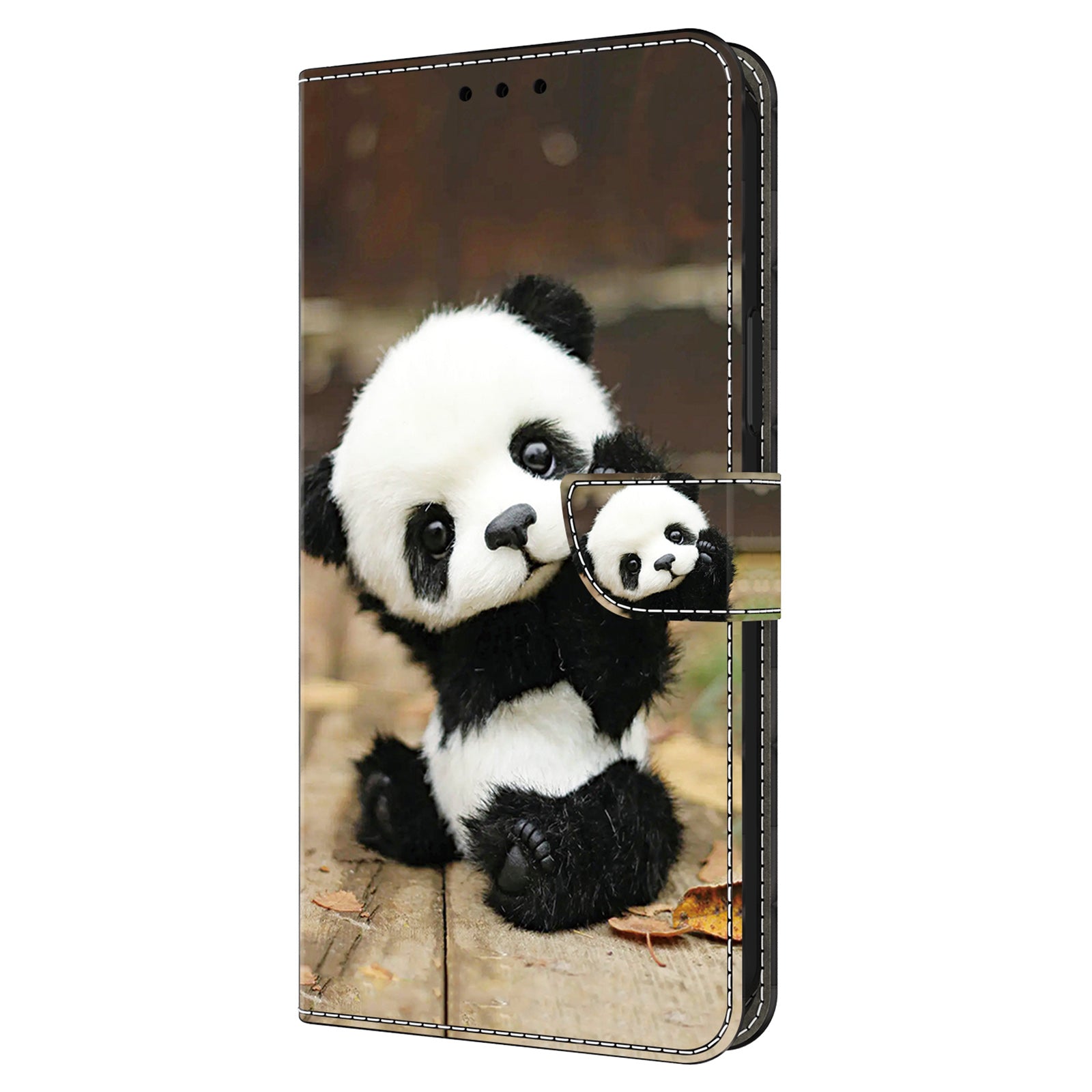 For Google Pixel 8 Pro Case Well-protected Pattern Printed Leather Stand Phone Wallet Cover