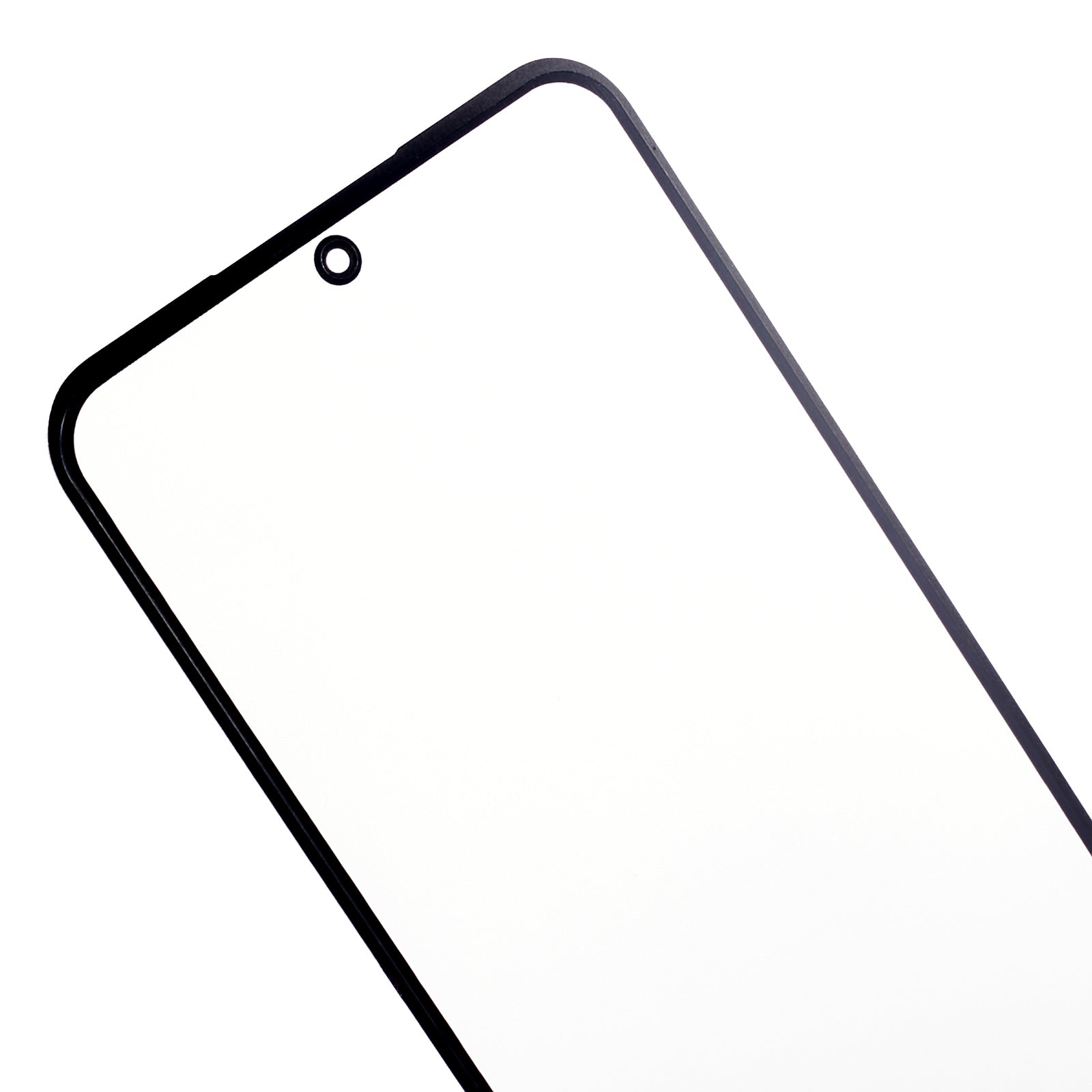 For Samsung Galaxy S23 FE S711 Front Screen Glass Lens + OCA Adhesive Replacement Parts (without Logo)