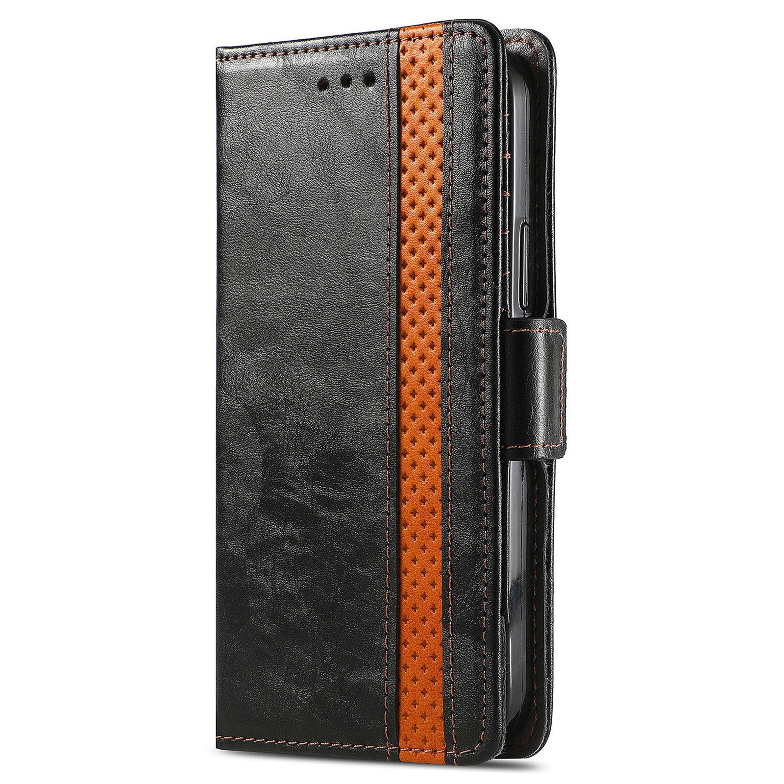CASENEO 002 Series For Xiaomi Redmi K70E 5G / Poco X6 Pro 5G Wallet Case RFID Blocking PU Leather Phone Cover