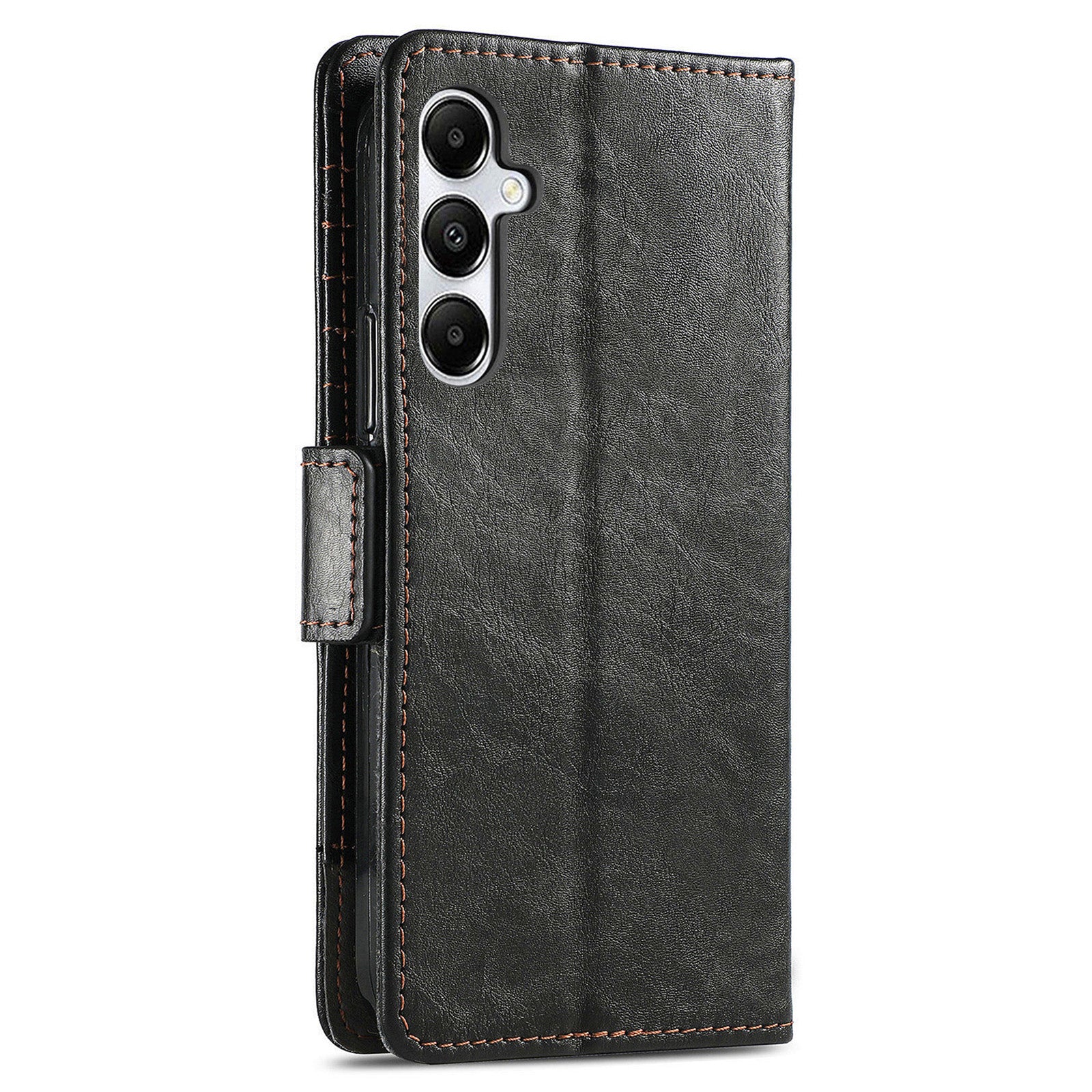 CASENEO 002 Series For Samsung Galaxy A35 5G Case RFID Blocking PU Leather Stand Flip Phone Cover