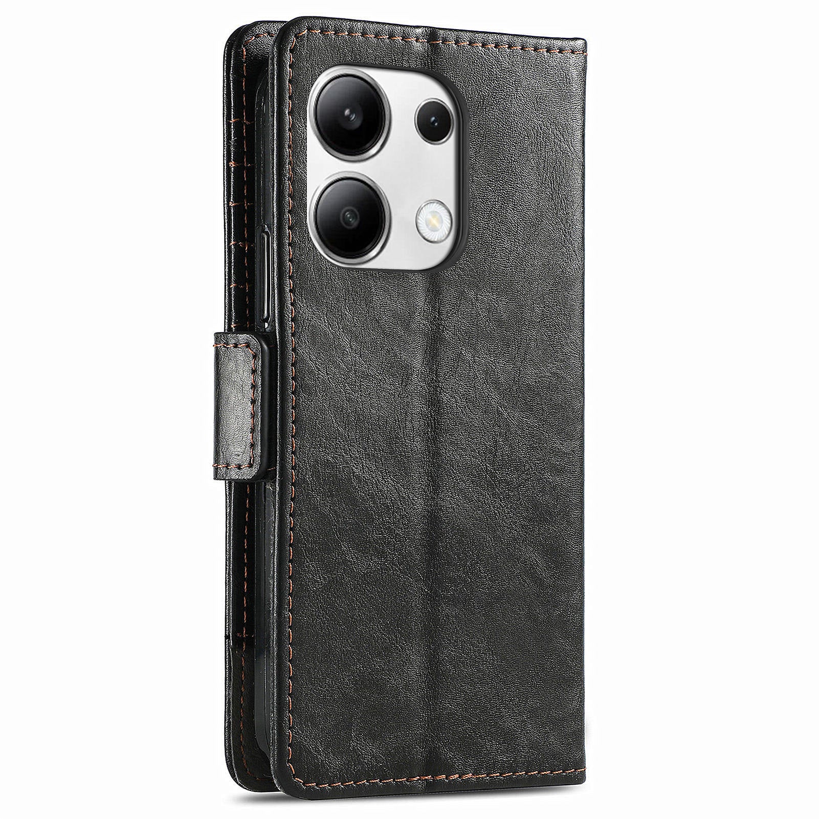 CASENEO 002 Series For Xiaomi Redmi Note 13 4G PU Leather Case RFID Blocking Wallet Phone Cover