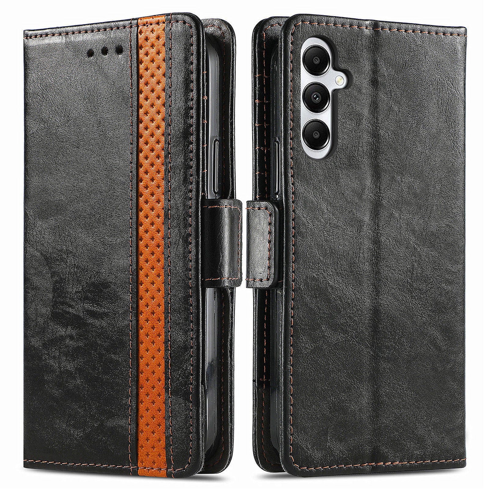 CASENEO 002 Series For Samsung Galaxy A05s 4G Case RFID Blocking PU Leather Flip Phone Cover