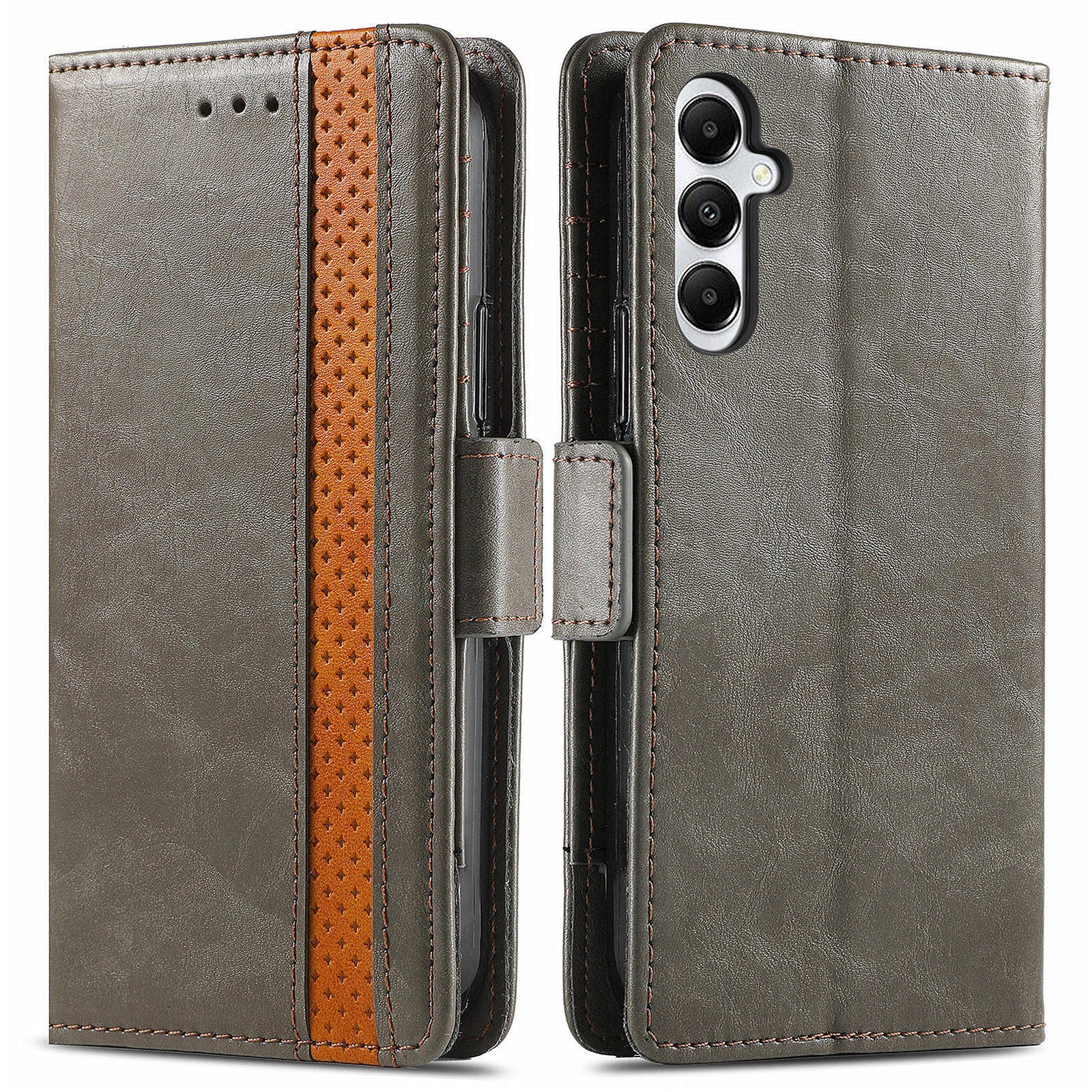 CASENEO 002 Series For Samsung Galaxy A05s 4G Case RFID Blocking PU Leather Flip Phone Cover