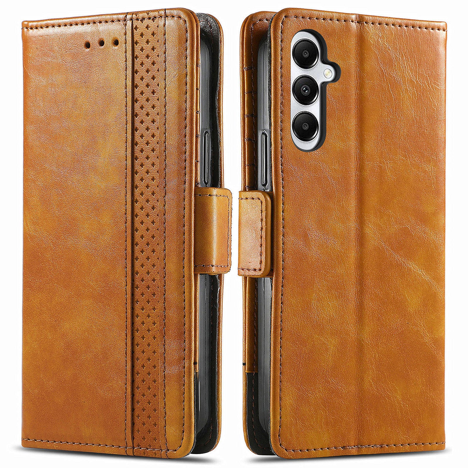 CASENEO 002 Series For Samsung Galaxy A05s 4G Case RFID Blocking PU Leather Flip Phone Cover