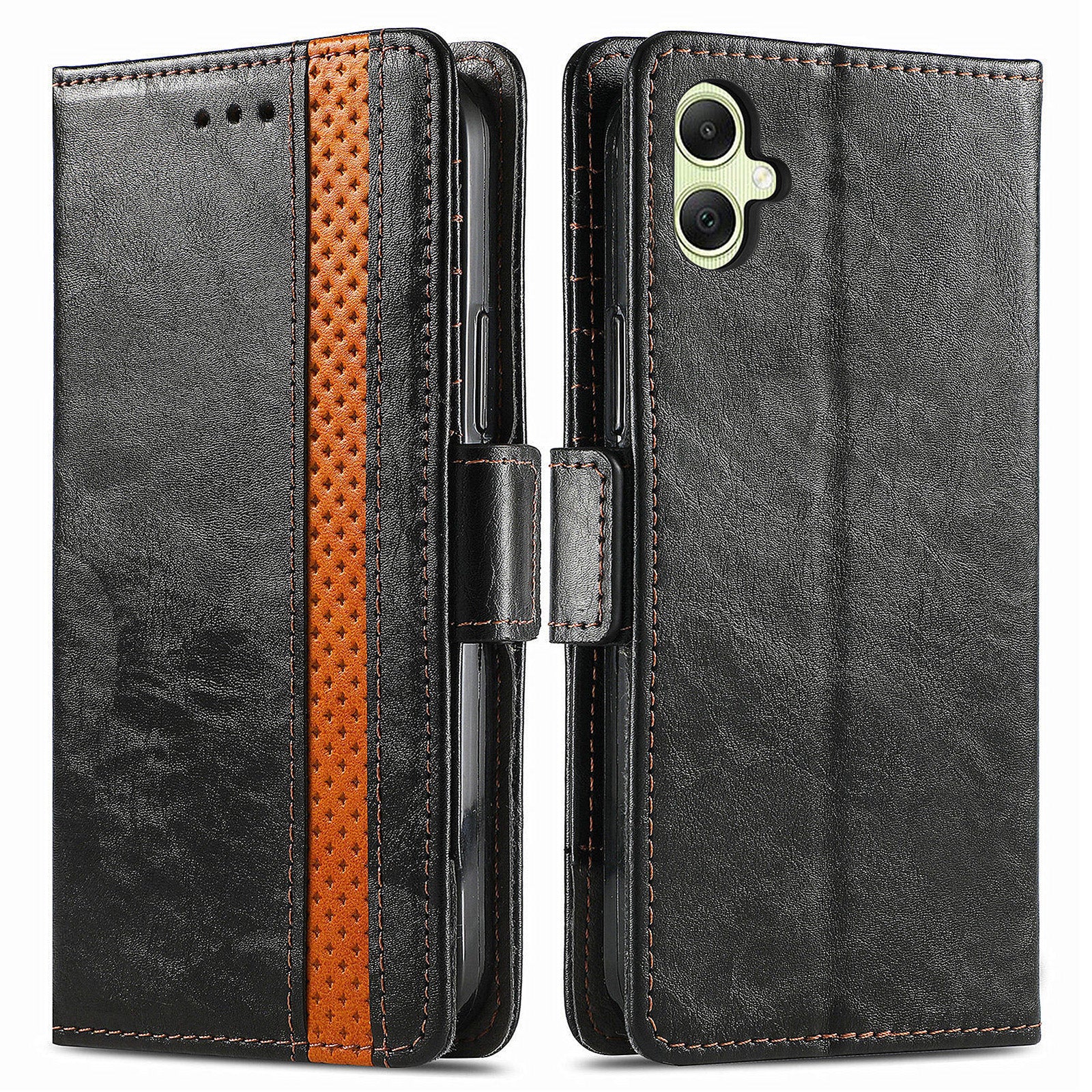 CASENEO 002 Series For Samsung Galaxy A05 4G Leather Case RFID Blocking Wallet Phone Cover