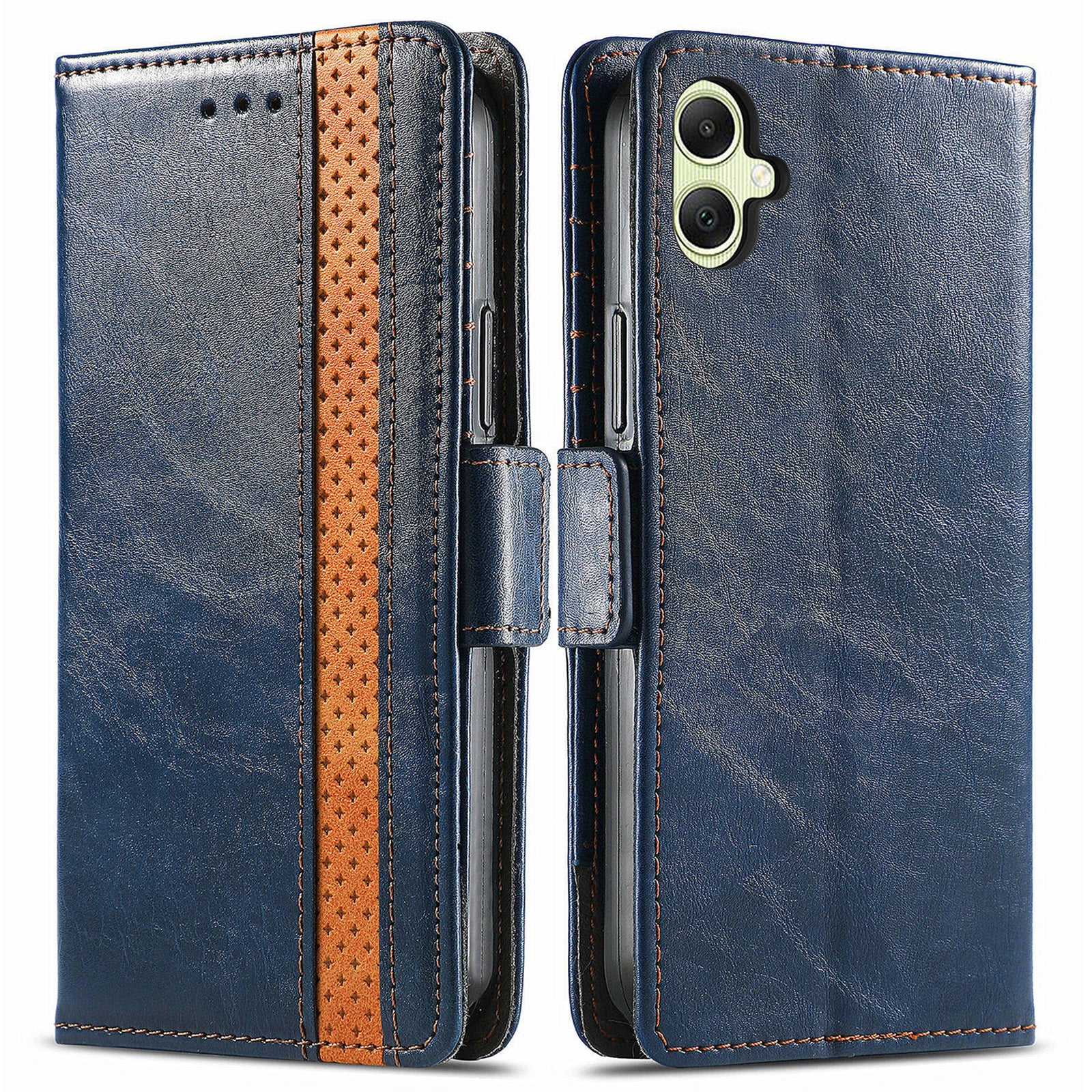 CASENEO 002 Series For Samsung Galaxy A05 4G Leather Case RFID Blocking Wallet Phone Cover