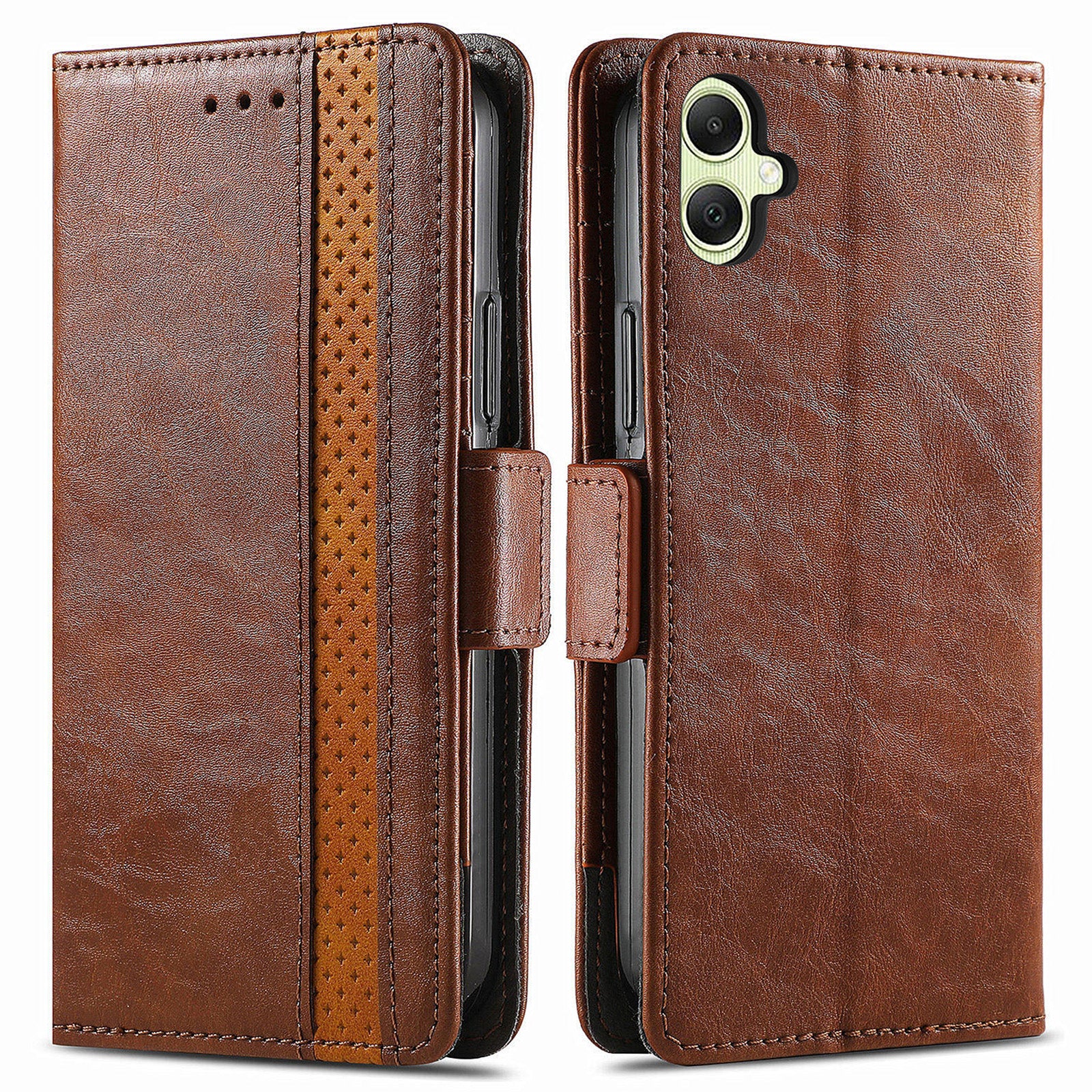 CASENEO 002 Series For Samsung Galaxy A05 4G Leather Case RFID Blocking Wallet Phone Cover