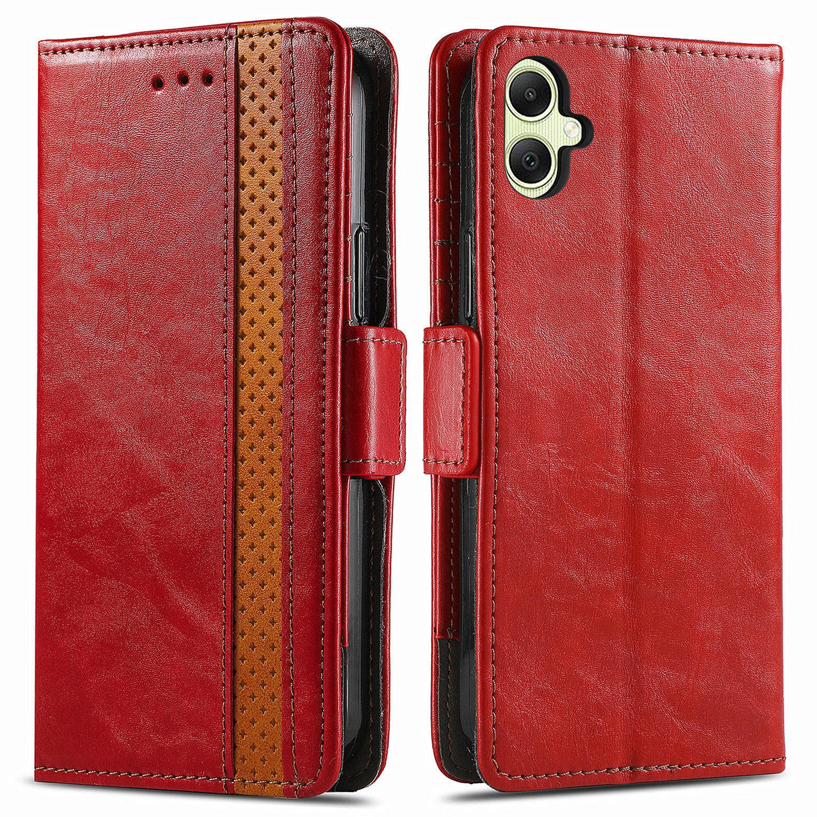 CASENEO 002 Series For Samsung Galaxy A05 4G Leather Case RFID Blocking Wallet Phone Cover