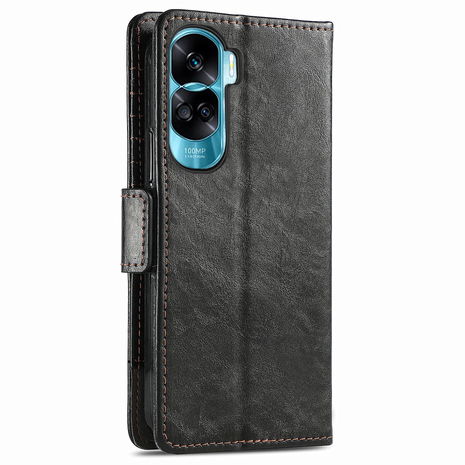 CASENEO 002 Series For Honor X50i 5G / 90 Lite 5G Case Wallet PU Leather RFID Blocking Phone Cover