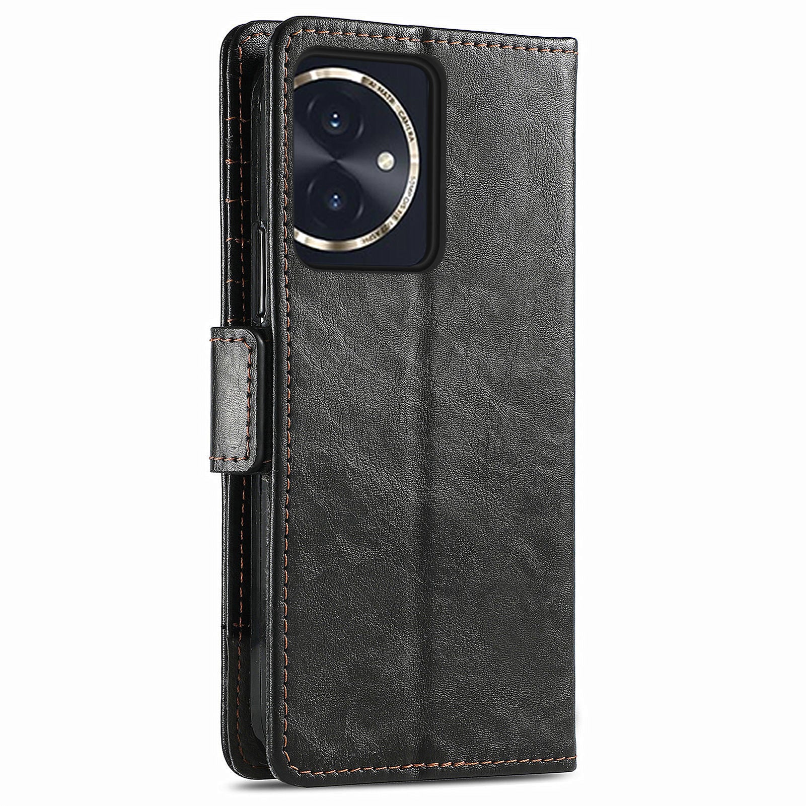 CASENEO 002 Series For Honor 100 5G Case RFID Blocking Leather Stand Phone Cover