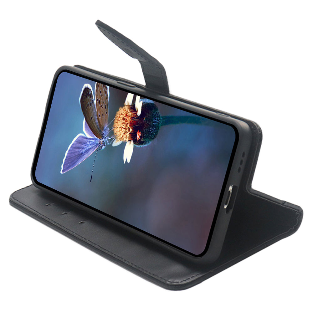 IDEWEI For Google Pixel 8a Case Stand PU Leather+TPU Scratch-proof Phone Cover