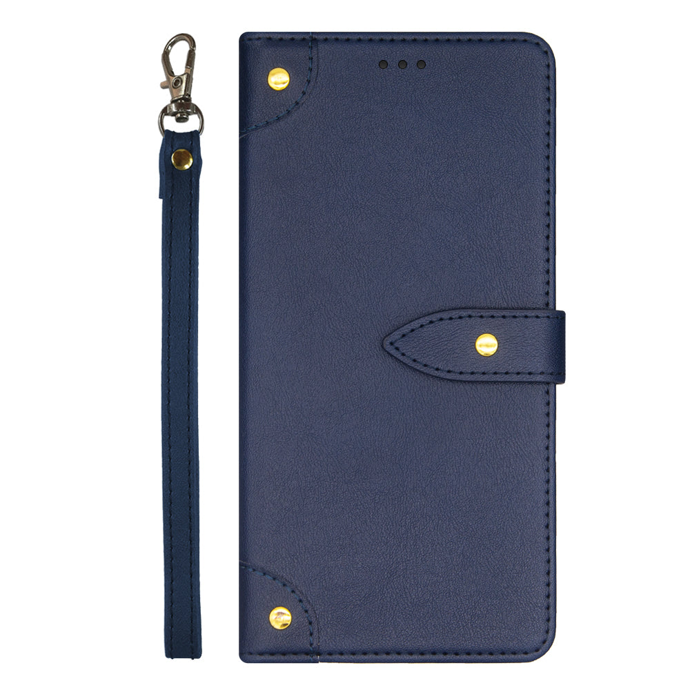 IDEWEI For Google Pixel 8a Case Stand PU Leather+TPU Scratch-proof Phone Cover