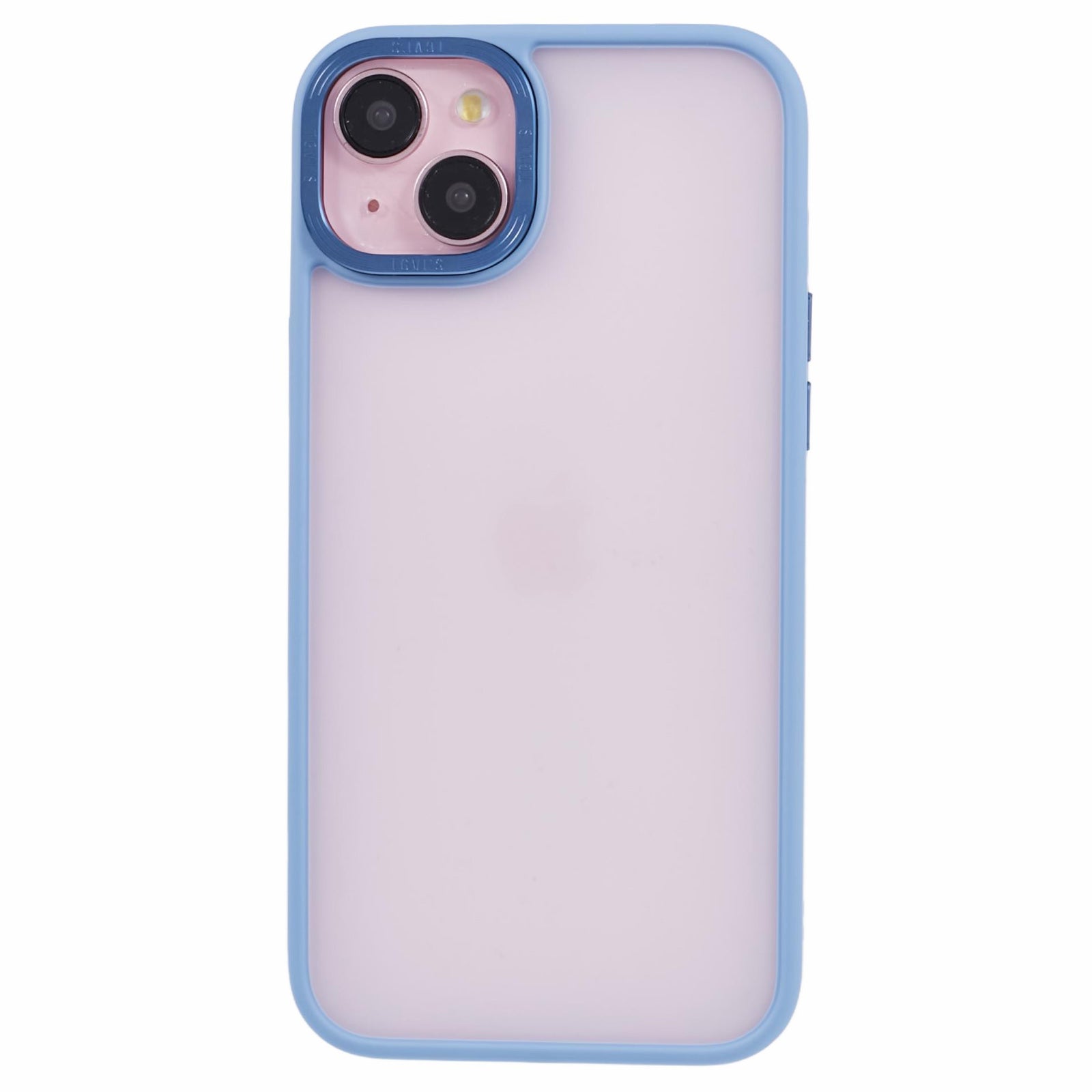 TGVI'S Vibrant Series For iPhone 14 Plus Phone Case Bump Proof PC+TPU Metal Camera Ring Shell
