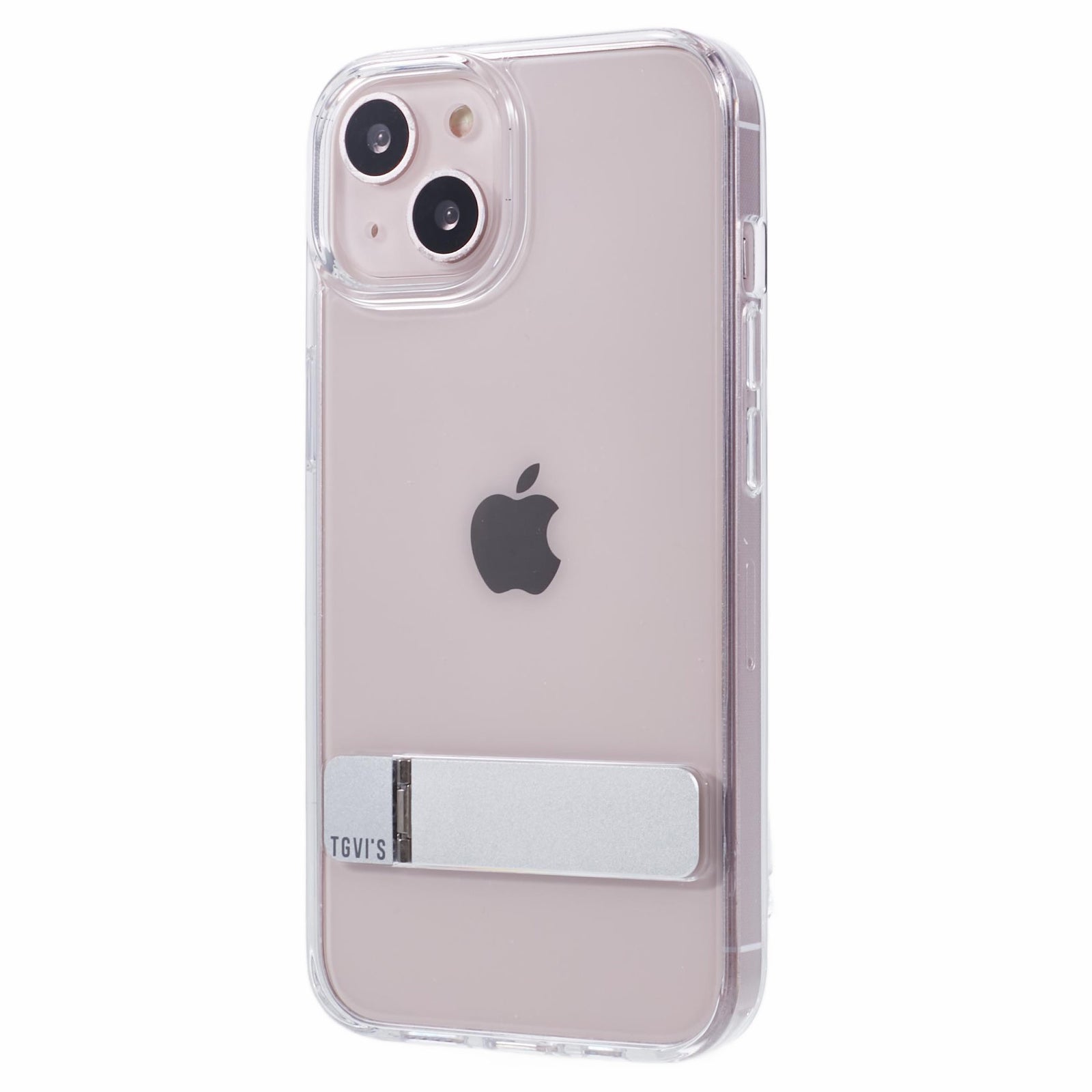 TGVI'S For iPhone 14 Plus Case TPU+PC Scratch-proof Phone Cover with Hidden Kickstand