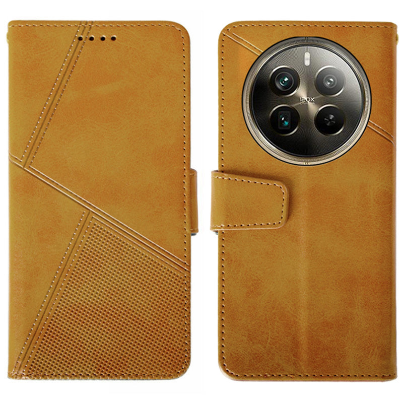 IDEWEI For Realme 12 Pro 5G / 12 Pro+ 5G Case Scratch-resistant Wallet Calf Texture Phone Cover