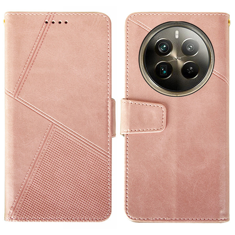 IDEWEI For Realme 12 Pro 5G / 12 Pro+ 5G Case Scratch-resistant Wallet Calf Texture Phone Cover