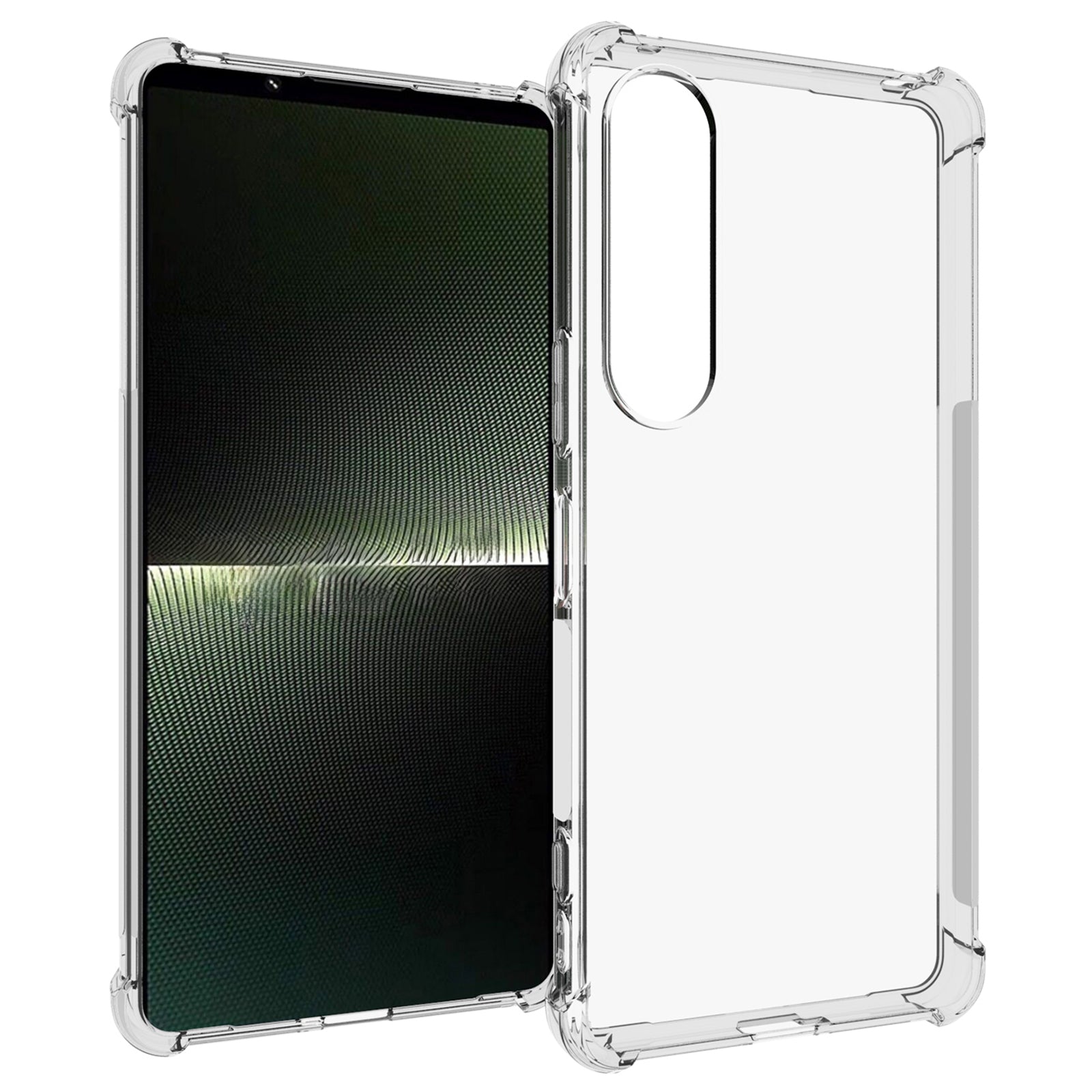 For Sony Xperia 1 VI Clear Cell Phone Case Anti-drop Flexible TPU Back Cover