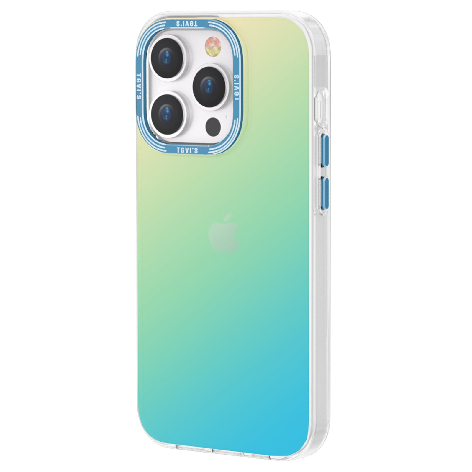 TGVI'S Grace Series For iPhone 14 Pro Phone Case Metal Camera Frame TPU Protective Cover