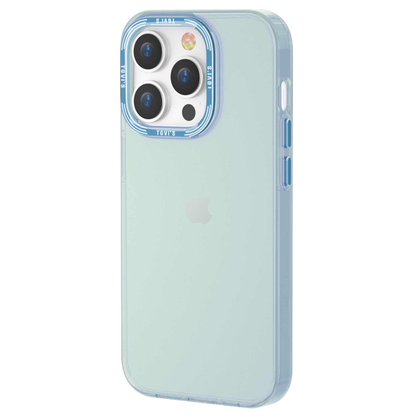 TGVI'S Grace Series For iPhone 14 Pro Phone Case Metal Camera Frame TPU Protective Cover