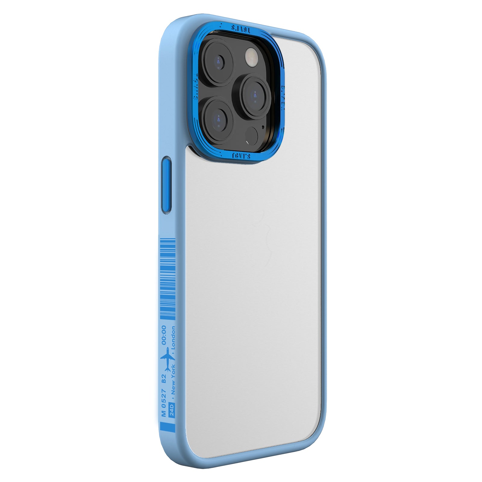 TGVI'S Vibrant Series For iPhone 14 Pro Max Case Metal Camera Ring PC+TPU Phone Cover