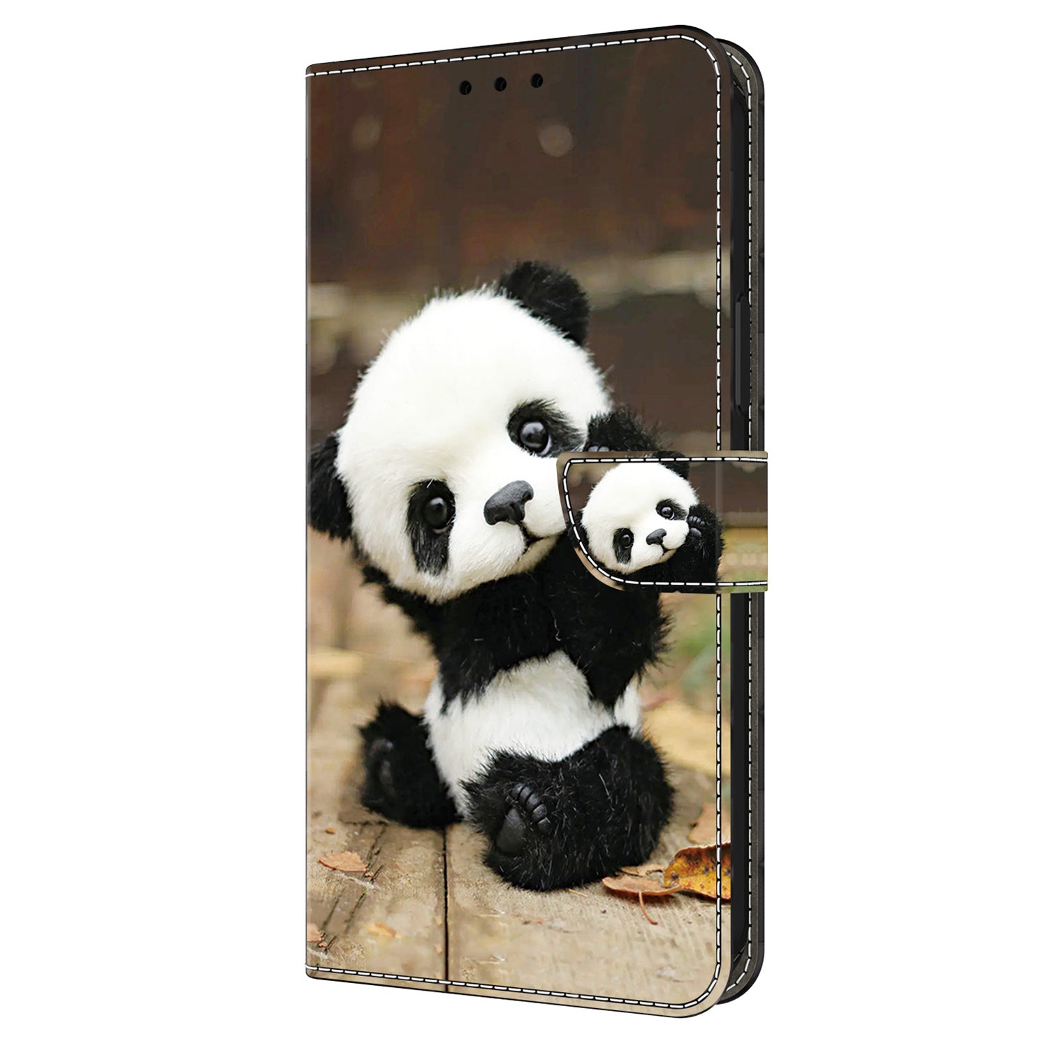 For Samsung Galaxy S24+ Case Pattern PU Leather Wallet Phone Cover with Card Holder