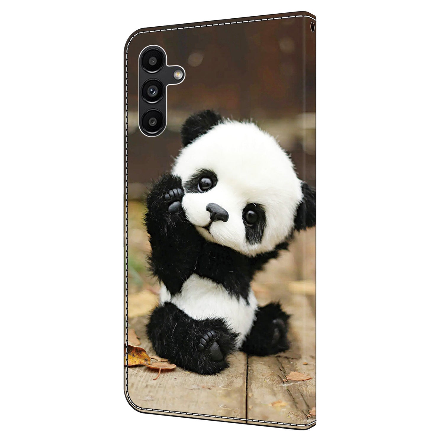 For Samsung Galaxy S24+ Case Pattern PU Leather Wallet Phone Cover with Card Holder