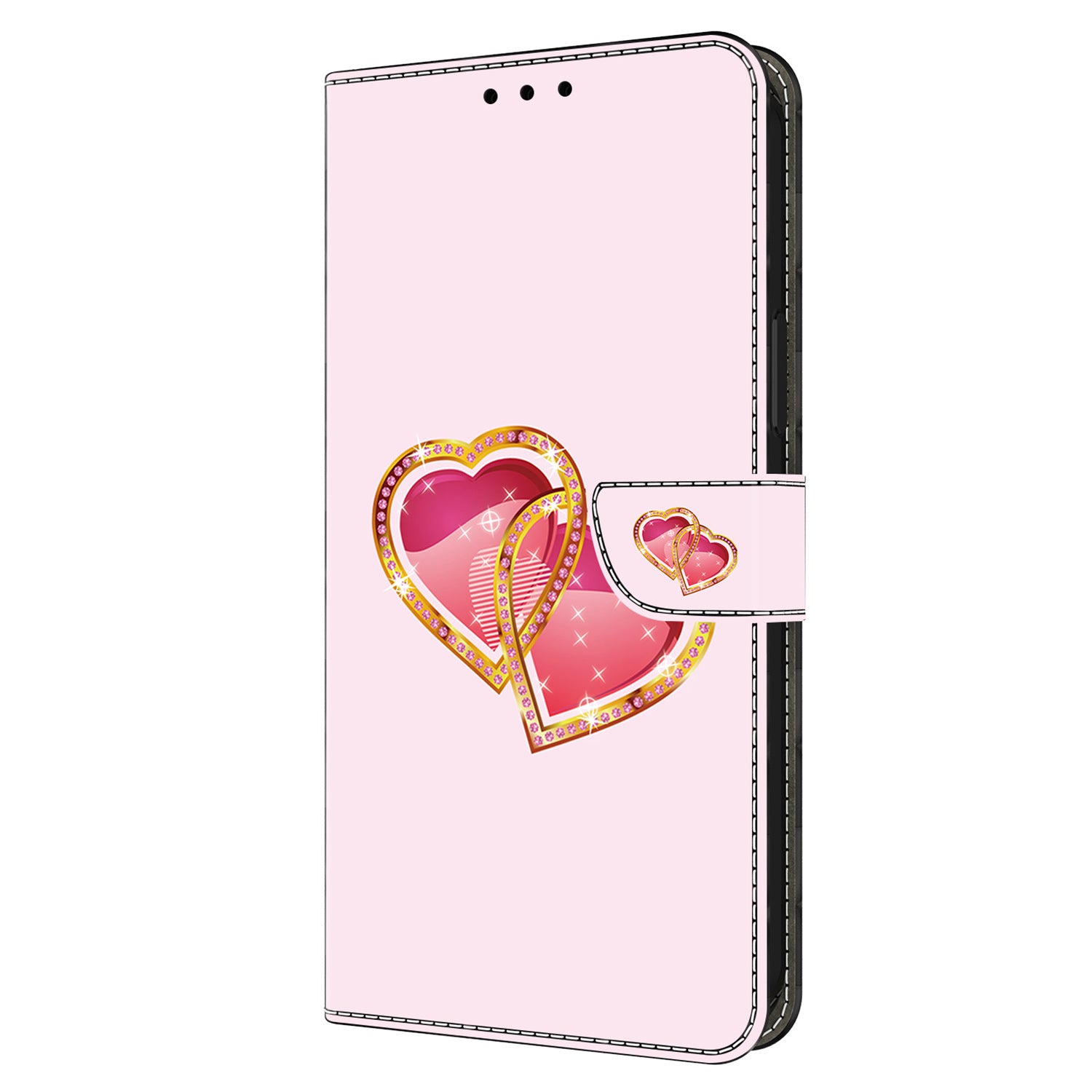 For Samsung Galaxy S23 Ultra Magnetic Case Pattern PU Leather Phone Wallet Cover
