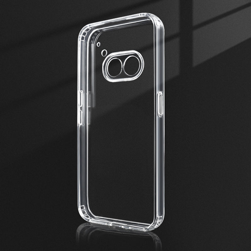For Nothing Phone (2a) Case PC+TPU HD Clear Dustproof Mobile Phone Cover