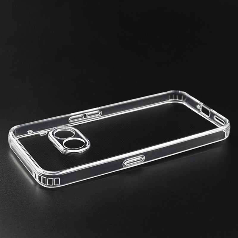 For Nothing Phone (2a) Case PC+TPU HD Clear Dustproof Mobile Phone Cover
