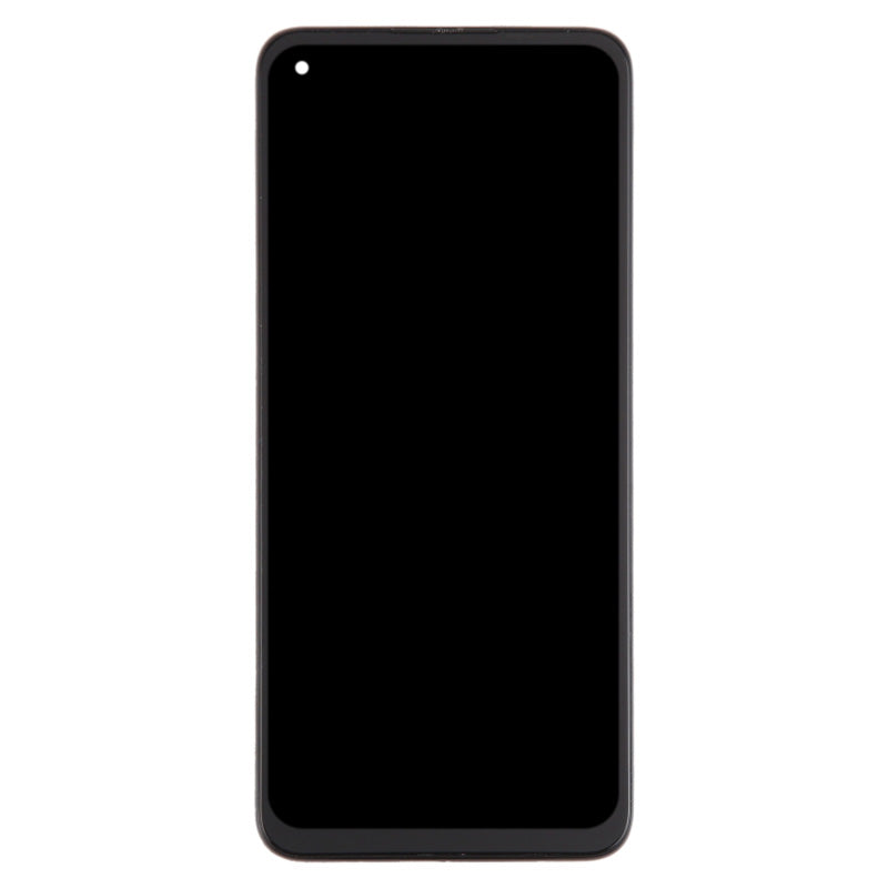 For Oppo A36 / A76 Grade C LCD Screen and Digitizer Assembly + Frame Replacement Part (without Logo)
