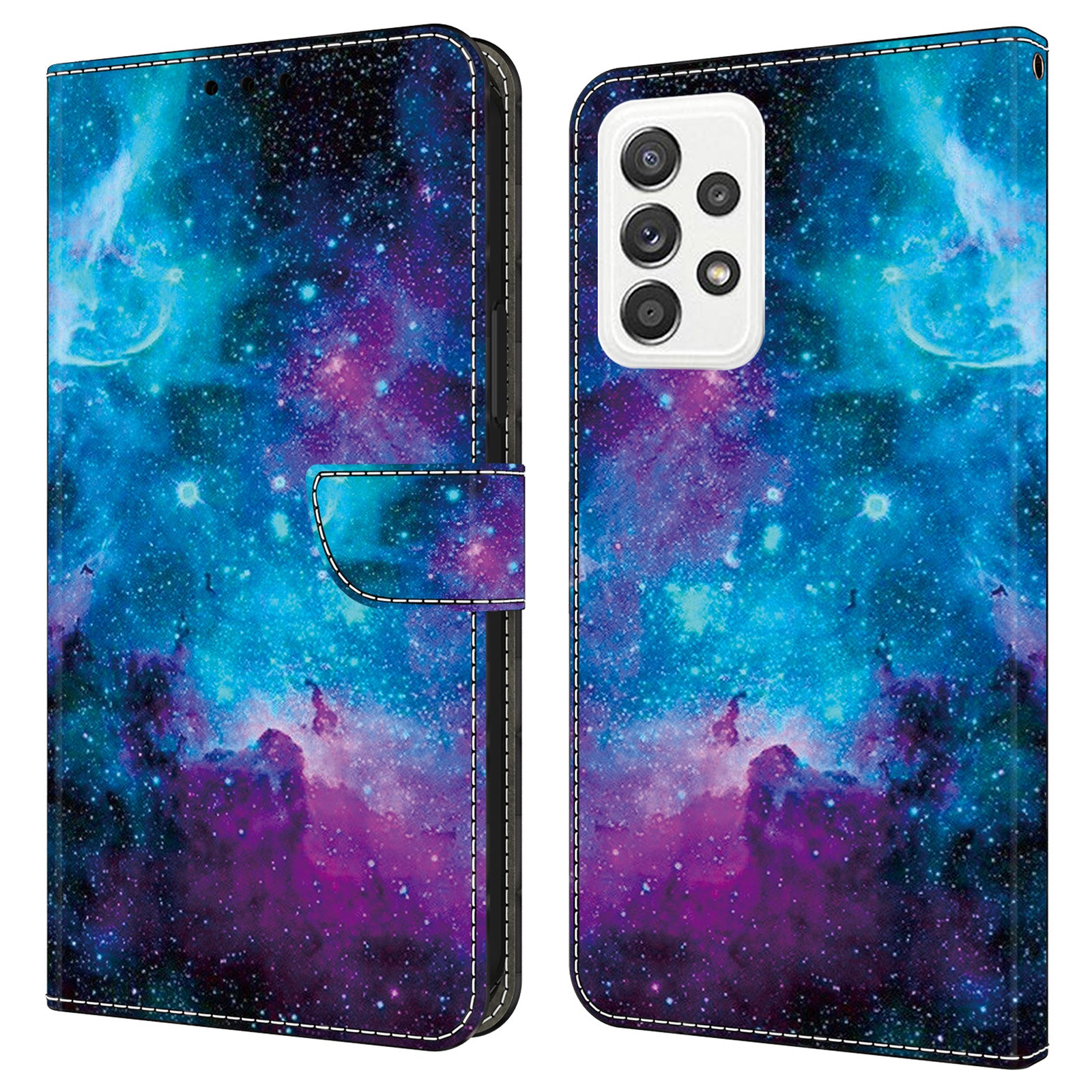For Samsung Galaxy A23 5G (Global Version) / A23 4G Case Pattern Printing Leather Wallet Phone Cover