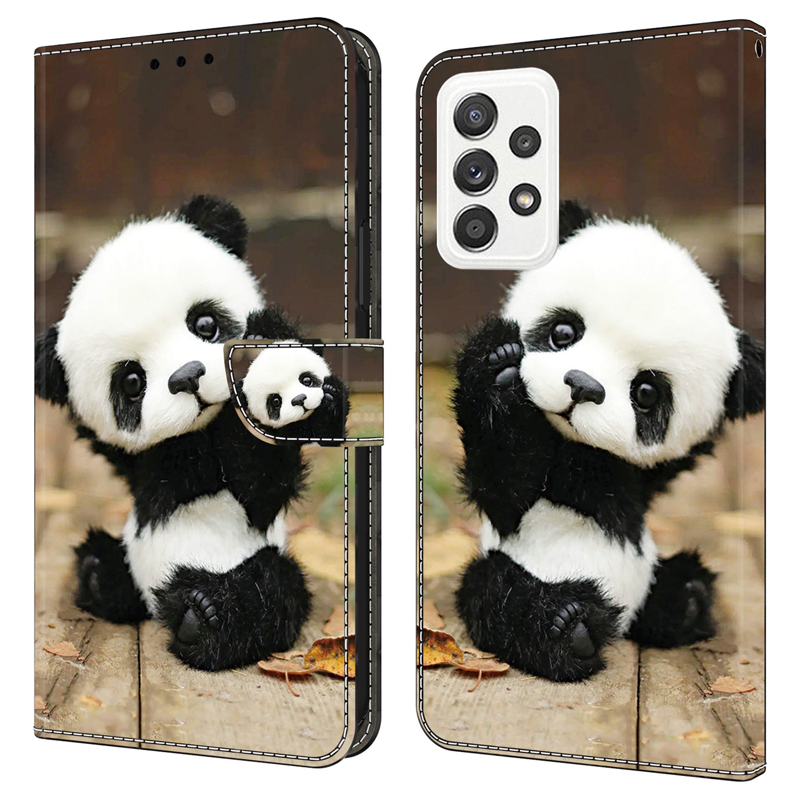 For Samsung Galaxy A23 5G (Global Version) / A23 4G Case Pattern Printing Leather Wallet Phone Cover