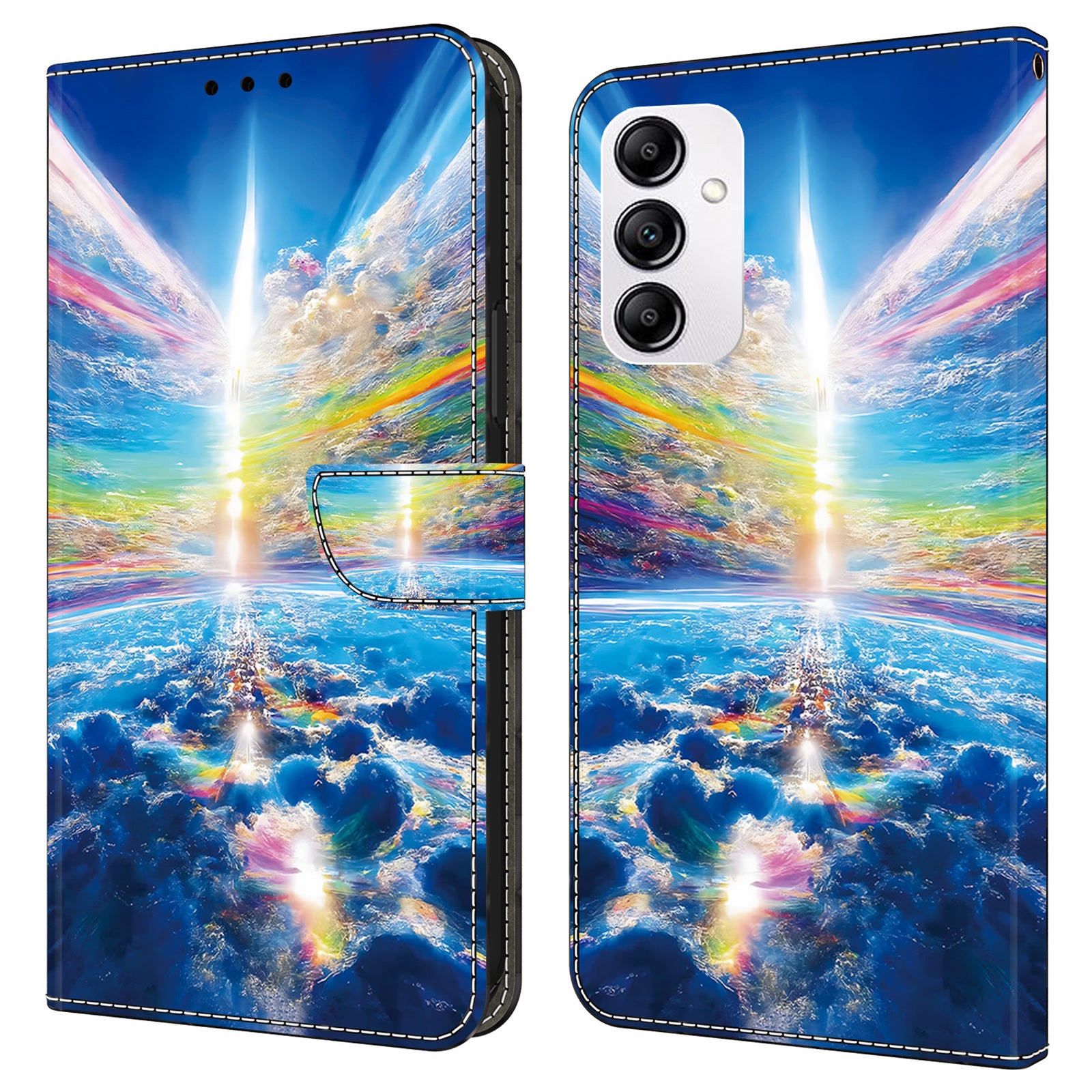 For Samsung Galaxy A14 5G / A14 4G Magnetic Case PU Leather Card Holder Phone Cover