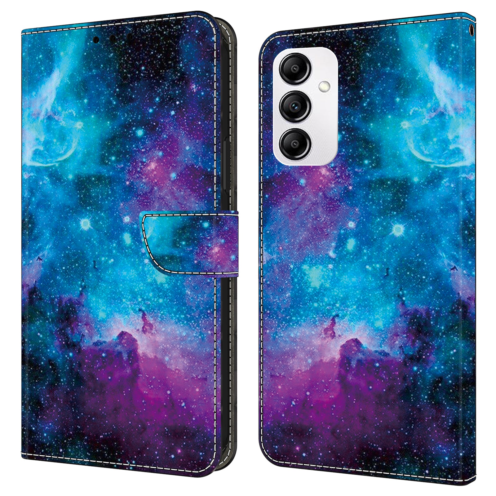 For Samsung Galaxy A14 5G / A14 4G Magnetic Case PU Leather Card Holder Phone Cover