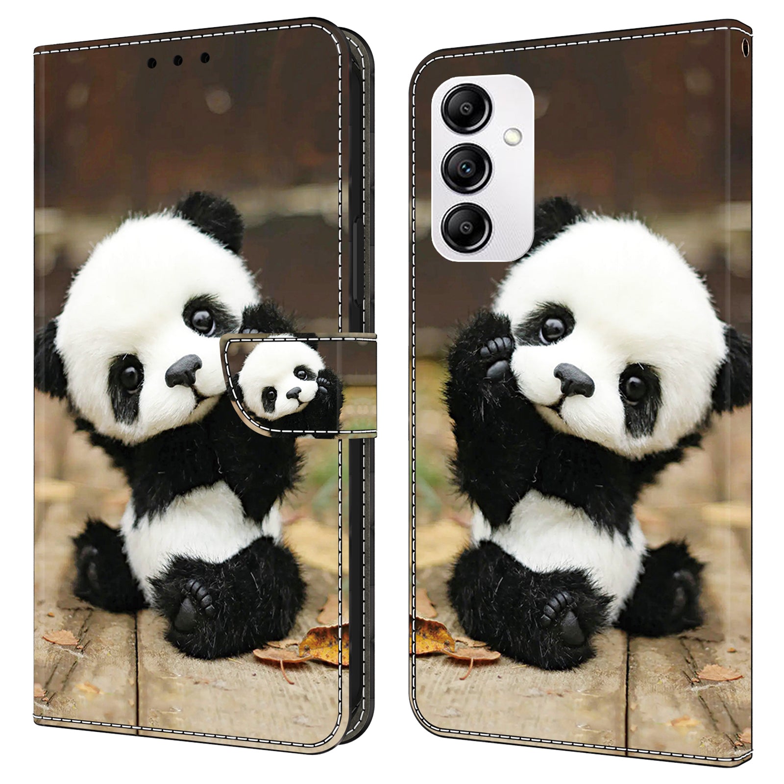 For Samsung Galaxy A14 5G / A14 4G Magnetic Case PU Leather Card Holder Phone Cover