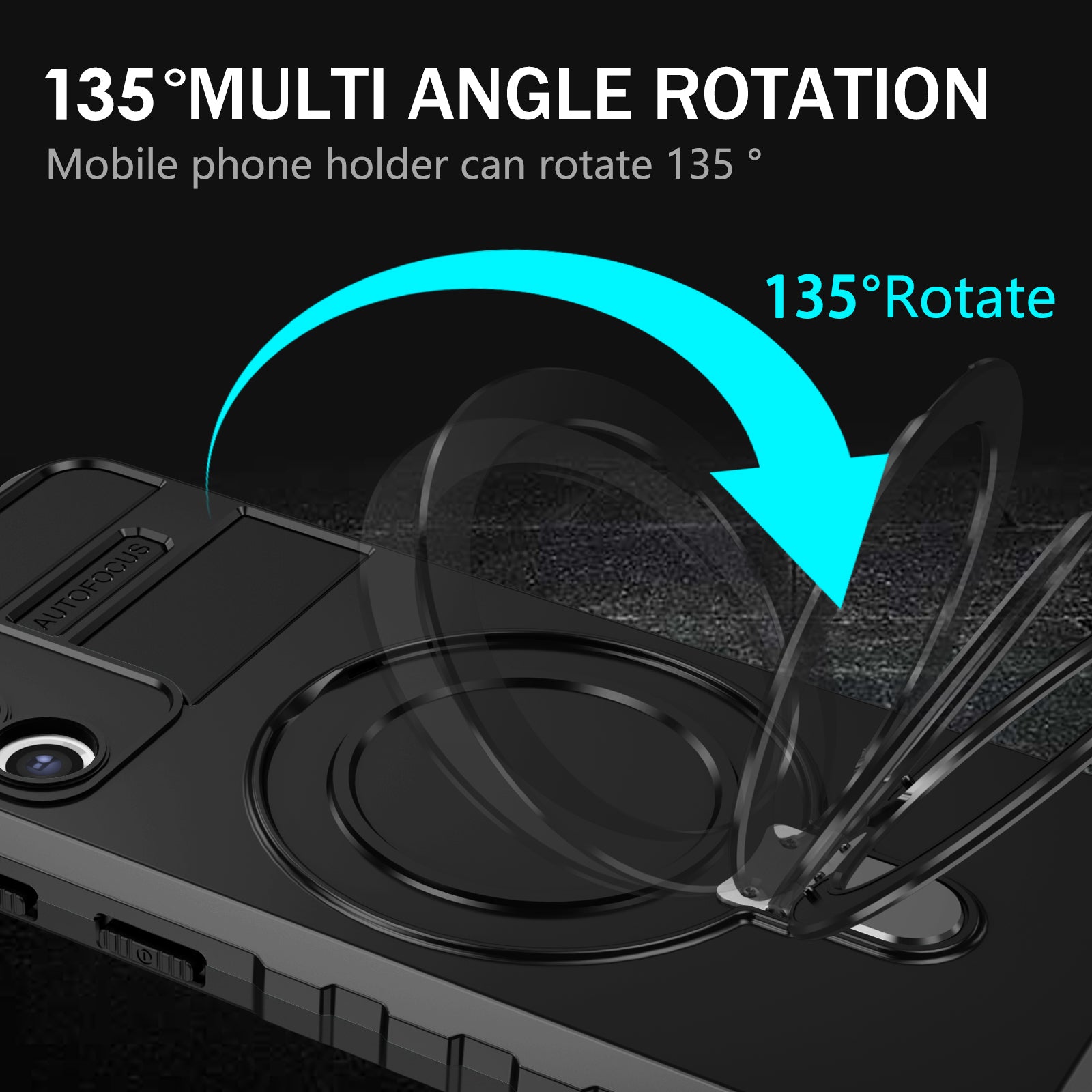 For Samsung Galaxy S21+ 5G Shockproof Case Kickstand PC+TPU Phone Cover Compatible with MagSafe