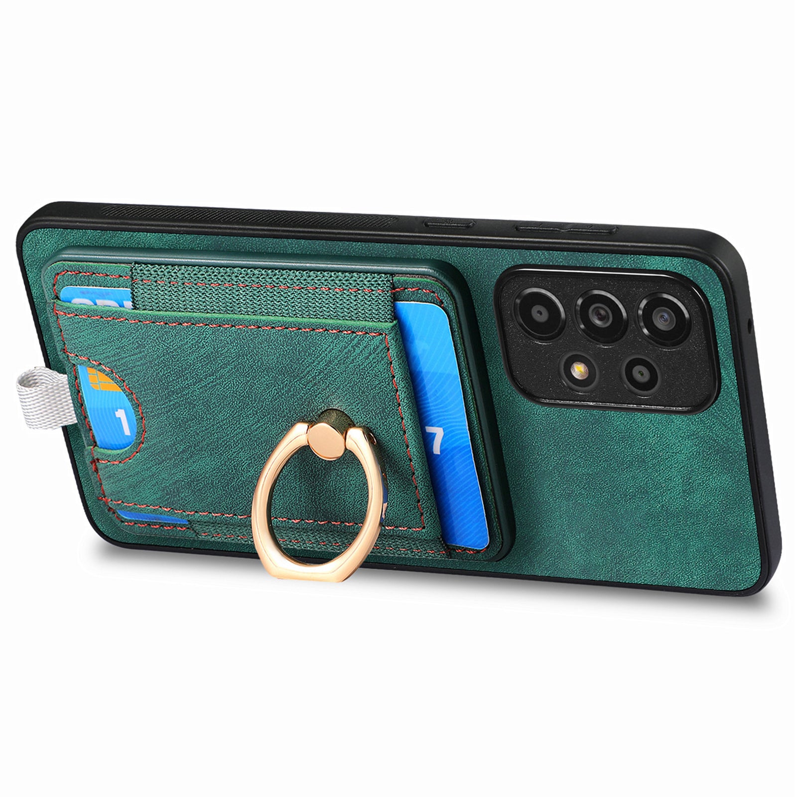 D7 For Samsung Galaxy A53 5G Kickstand Case Detachable Magnetic Card Slot Phone Cover