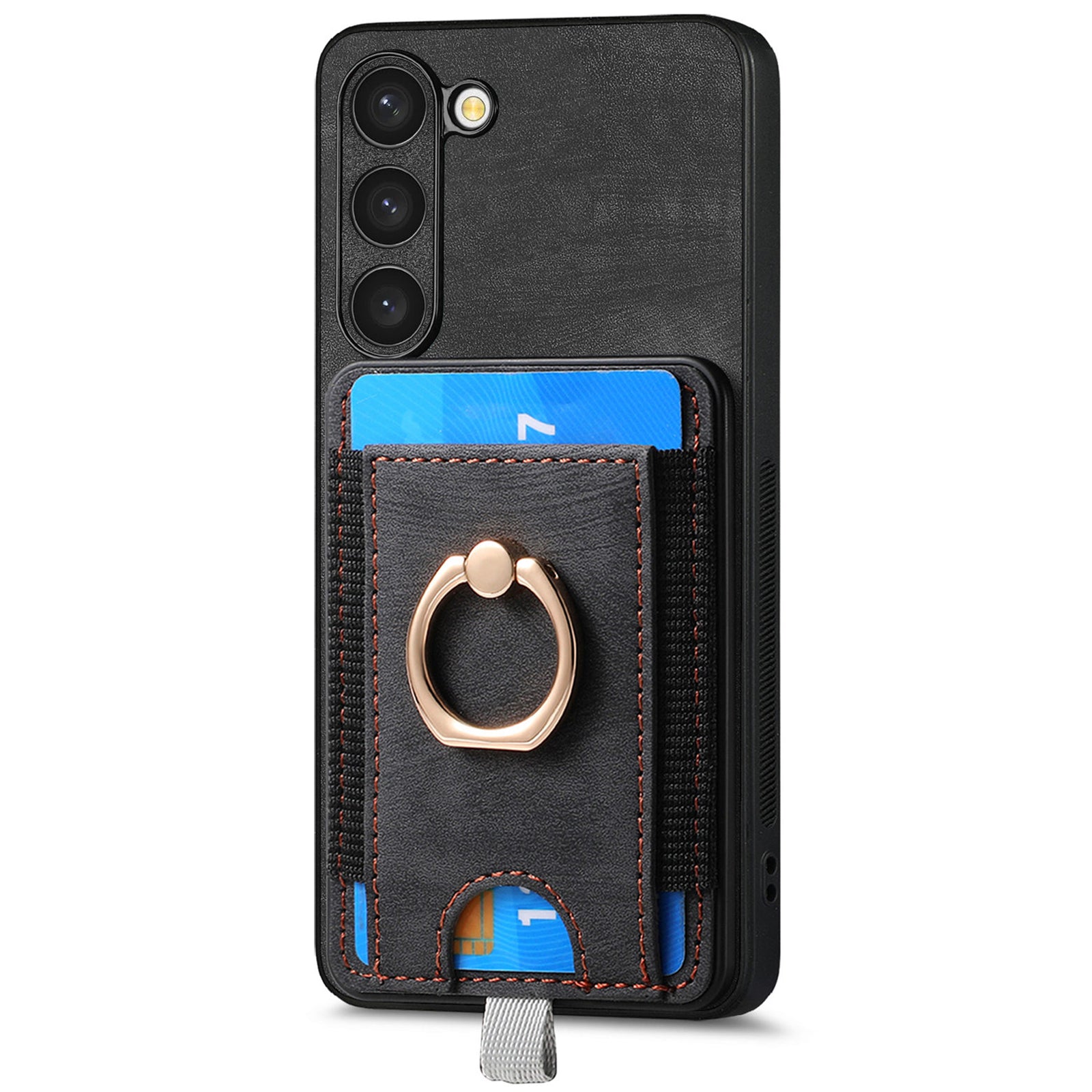 D7 For Samsung Galaxy S23 Case Detachable 2-in-1 Card Holder Leather Back Cover