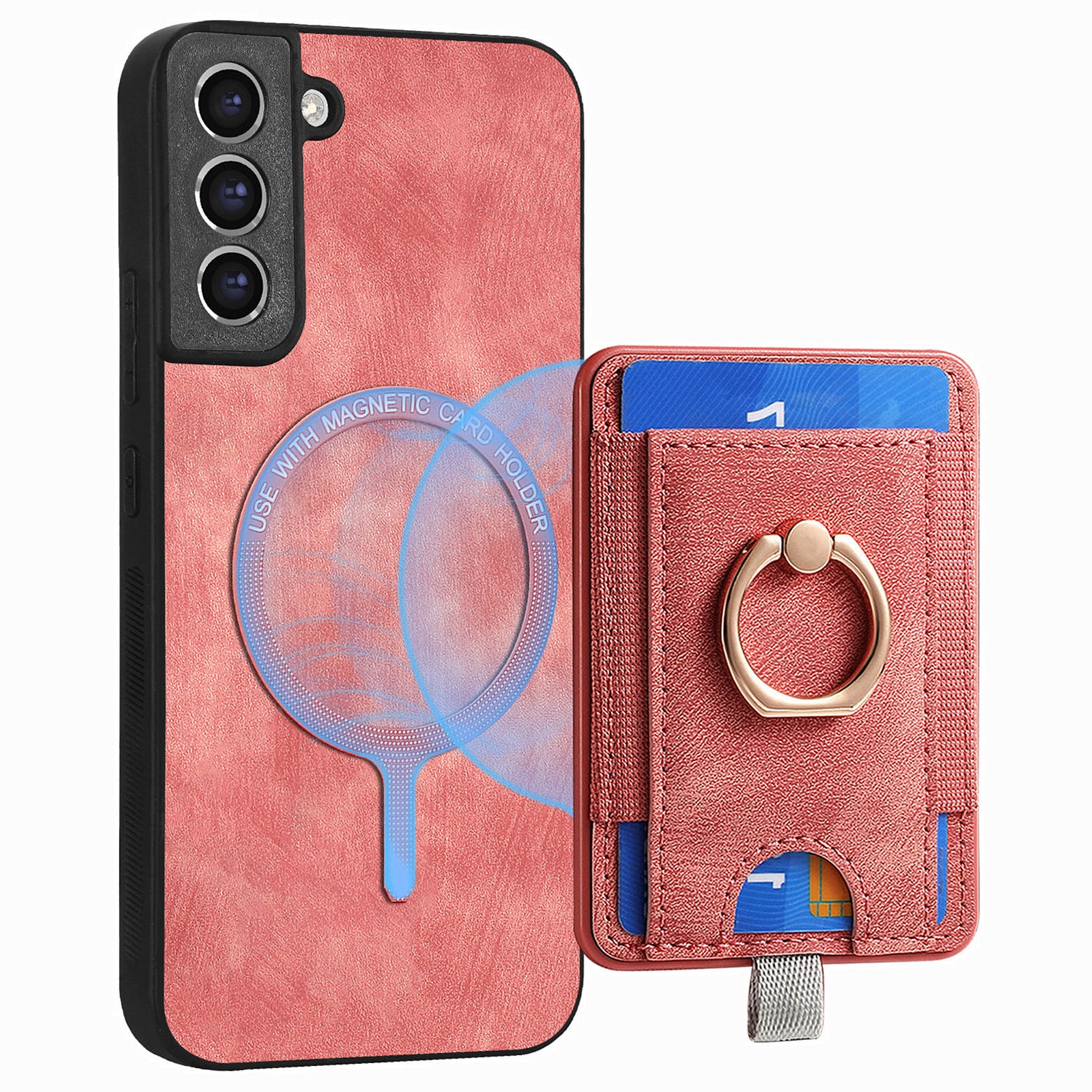 D7 For Samsung Galaxy S21 FE 5G Case Retro Leather+TPU Phone Cover with Detachable Card Holder