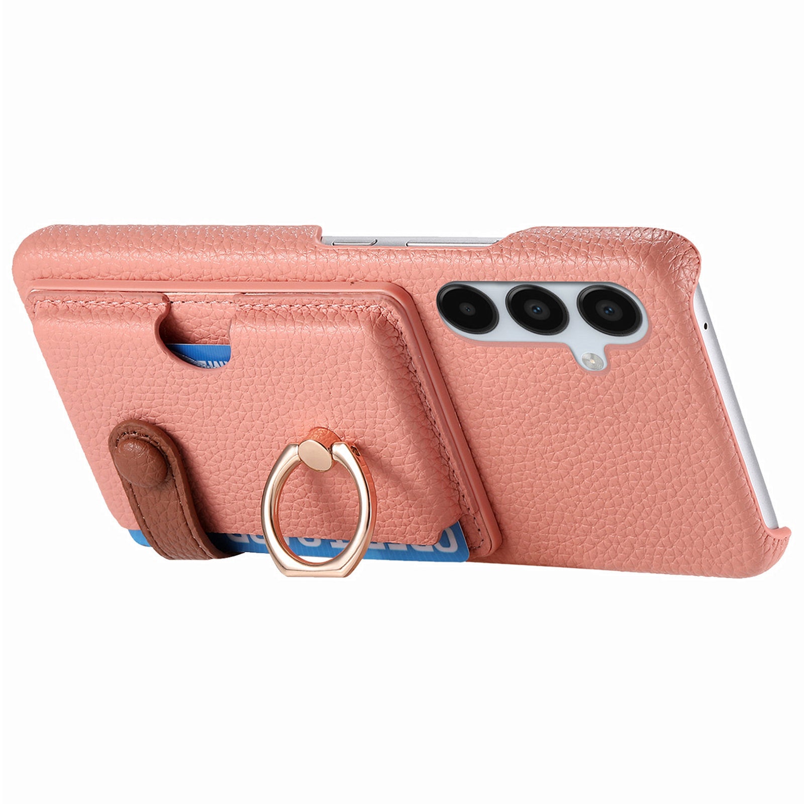 Y2 For Samsung Galaxy A15 4G / 5G Case Litchi Texture Leather Card Slots Phone Back Cover