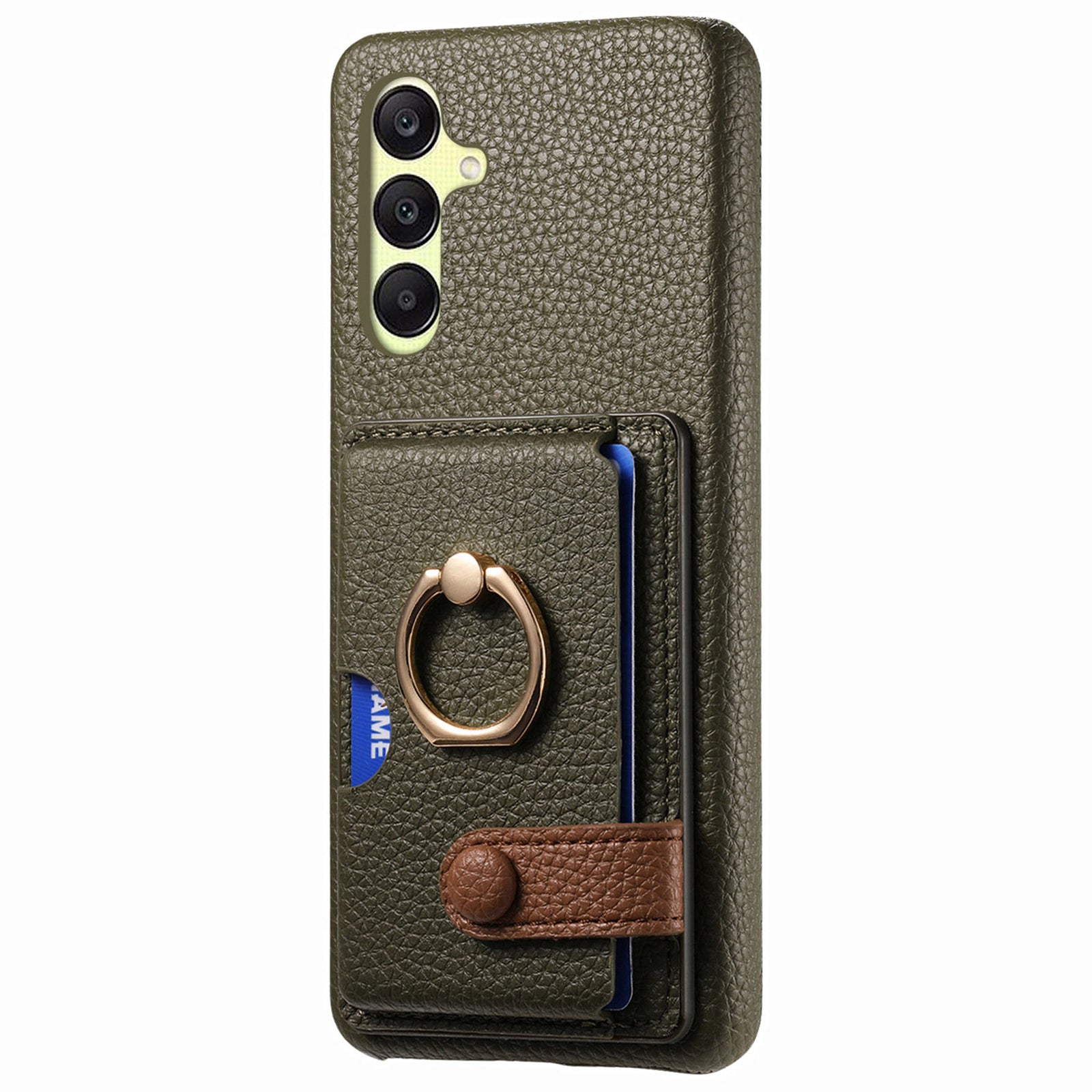 Y2 For Samsung Galaxy A25 5G (Global) (161.0 x 76.5 x 8.3mm) Case Card Slot Kickstand Phone Cover