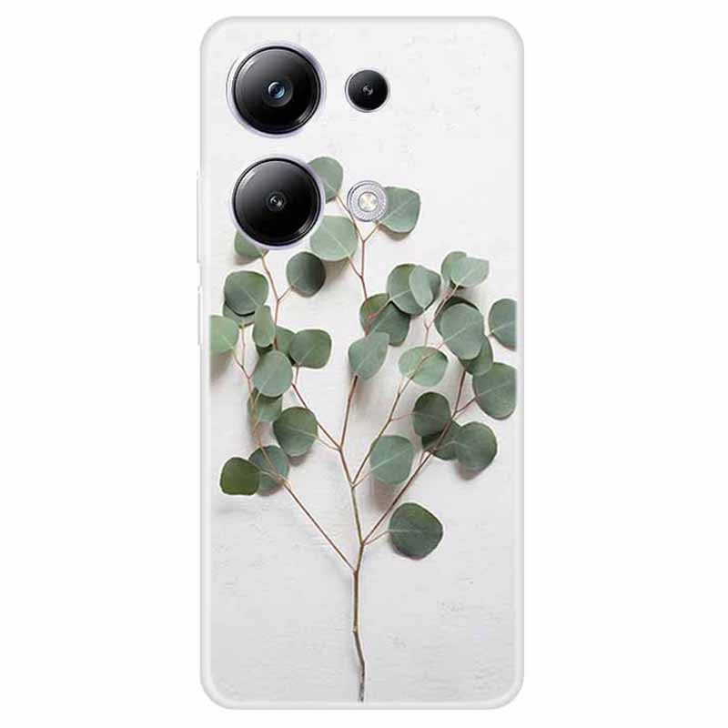 For Xiaomi Redmi Note 13 Pro 4G / Poco M6 Pro 4G TPU Case Pattern Printing Phone Cover