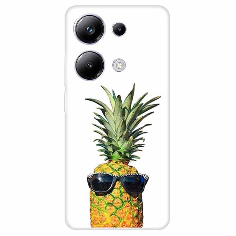 For Xiaomi Redmi Note 13 Pro 4G / Poco M6 Pro 4G TPU Case Pattern Printing Phone Cover